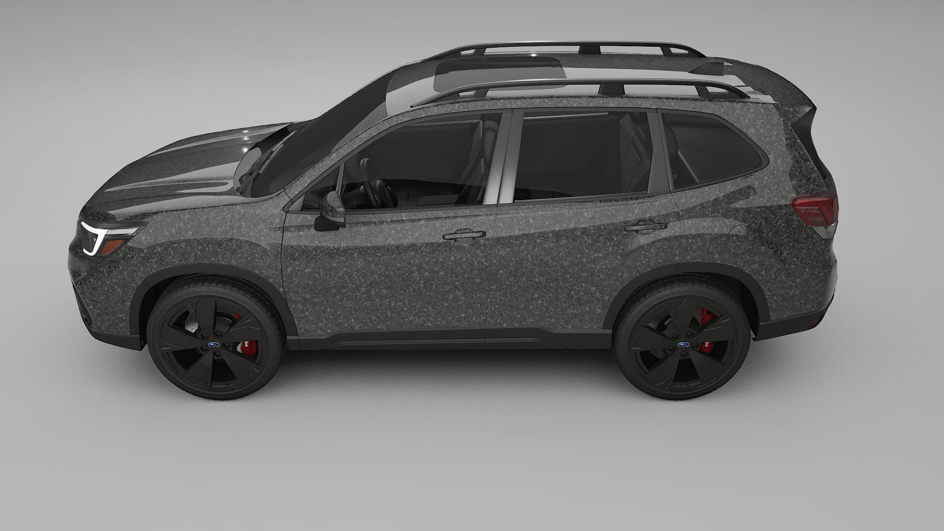 Subaru Forester V SK prefacelift pre LCI TPU Lakbeschermingsfolie | FORGED S Kleurveranderende PPF – Volledig Voorgesneden Kit