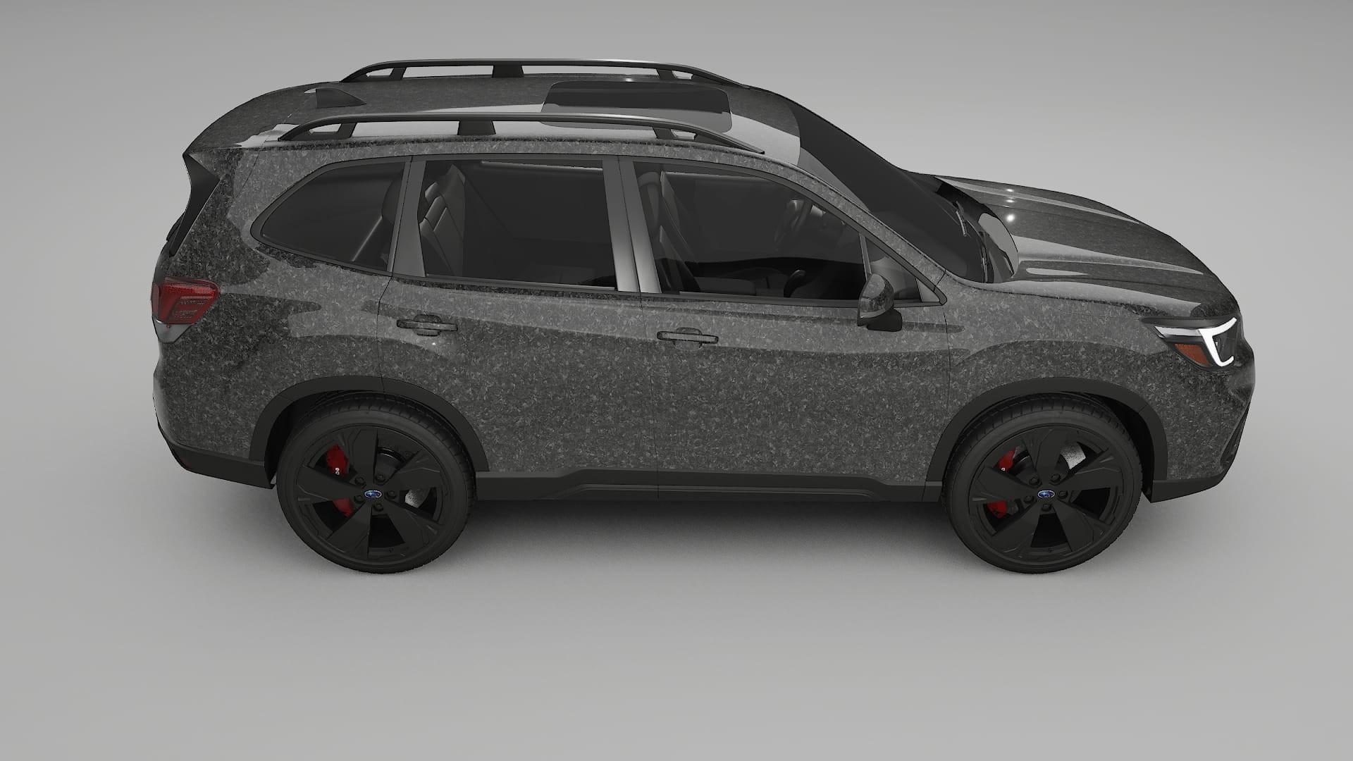 Subaru Forester V SK prefacelift pre LCI TPU Lakbeschermingsfolie | FORGED S Kleurveranderende PPF – Volledig Voorgesneden Kit