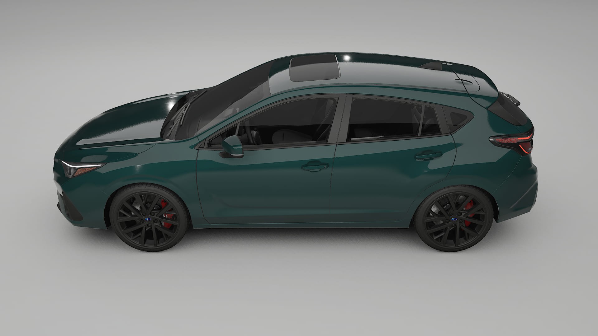 Subaru Impreza GU TPU Lakbeschermingsfolie | INFERNO Kleurveranderende PPF – Volledig Voorgesneden Kit