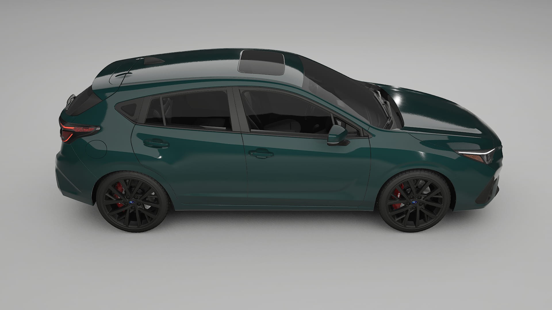 Subaru Impreza GU TPU Lakbeschermingsfolie | INFERNO Kleurveranderende PPF – Volledig Voorgesneden Kit