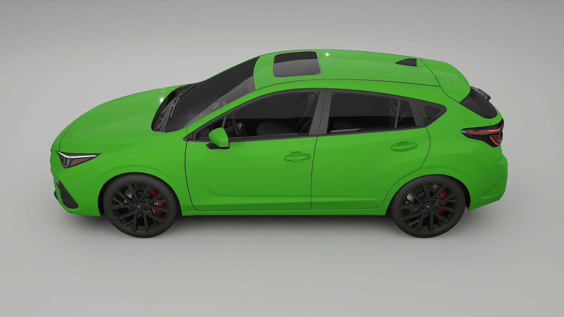 Subaru Impreza GU TPU Lakbeschermingsfolie | VENOM Kleurveranderende PPF – Volledig Voorgesneden Kit