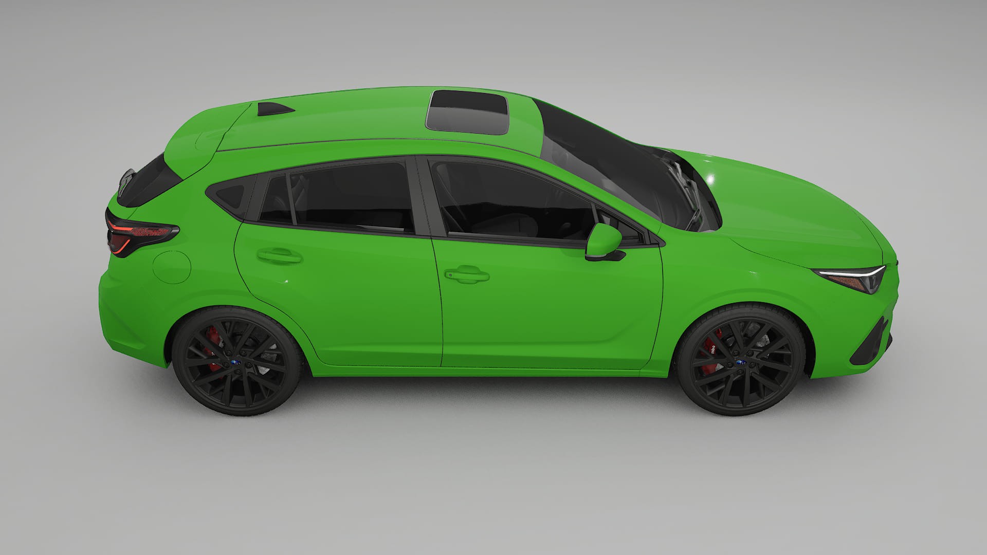 Subaru Impreza GU TPU Lakbeschermingsfolie | VENOM Kleurveranderende PPF – Volledig Voorgesneden Kit