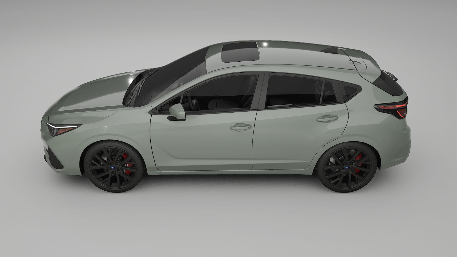 Subaru Impreza GU TPU Lakbeschermingsfolie | SLATE Kleurveranderende PPF – Volledig Voorgesneden Kit