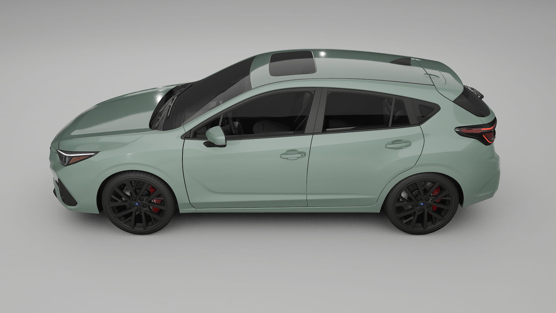 Subaru Impreza GU TPU Lakbeschermingsfolie | CINDER Kleurveranderende PPF – Volledig Voorgesneden Kit