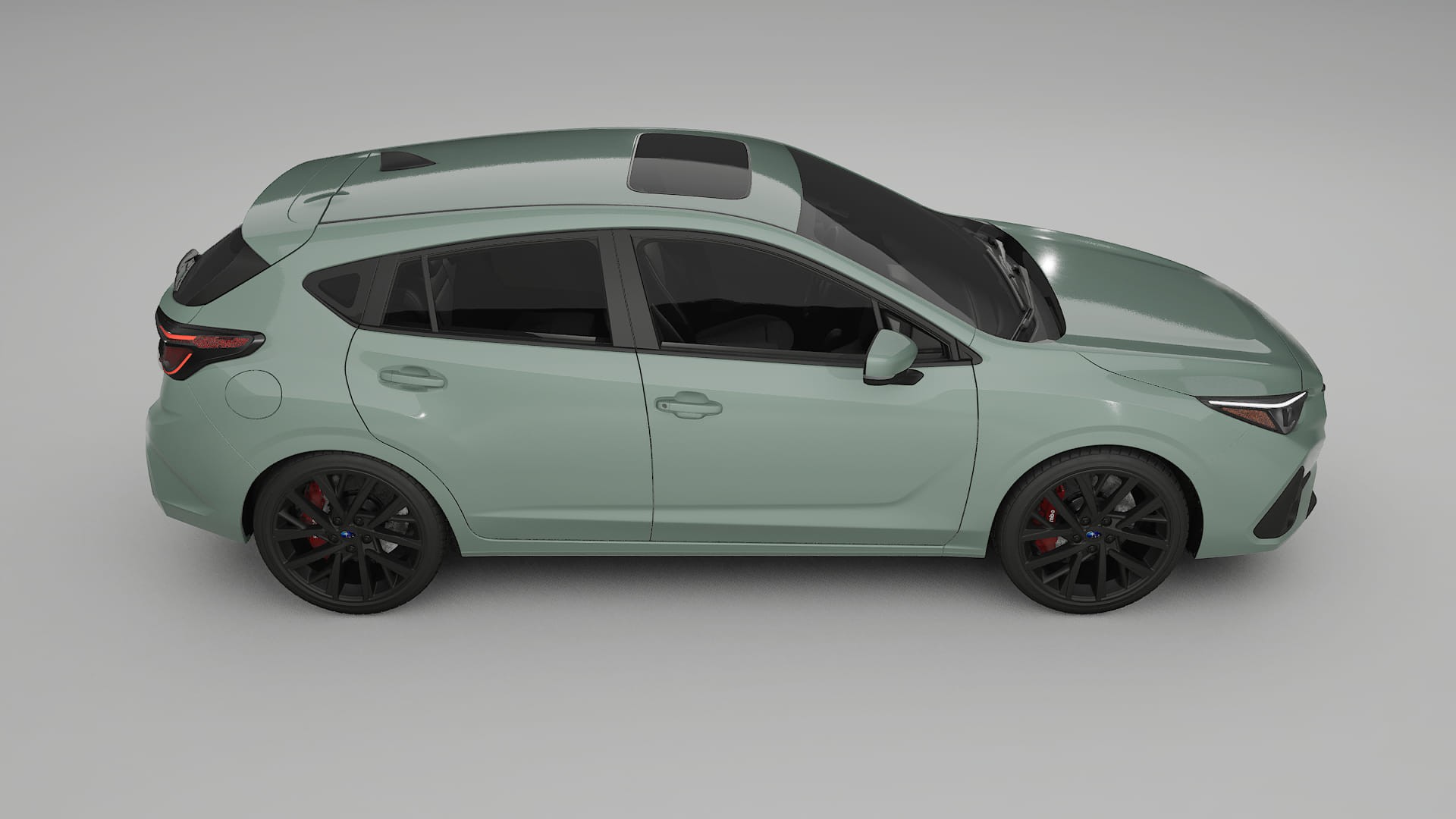 Subaru Impreza GU TPU Lakbeschermingsfolie | CINDER Kleurveranderende PPF – Volledig Voorgesneden Kit