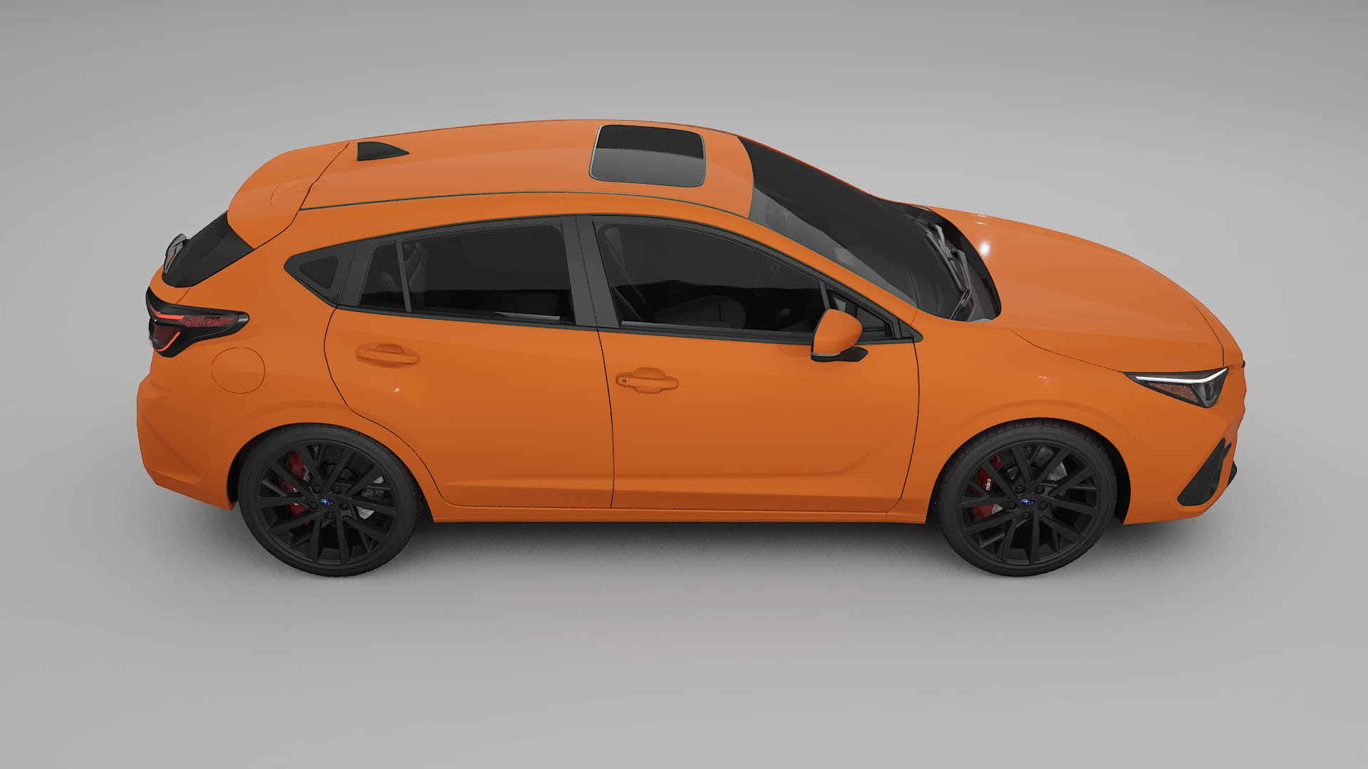 Subaru Impreza GU TPU Lakbeschermingsfolie | ROCKET Kleurveranderende PPF – Volledig Voorgesneden Kit