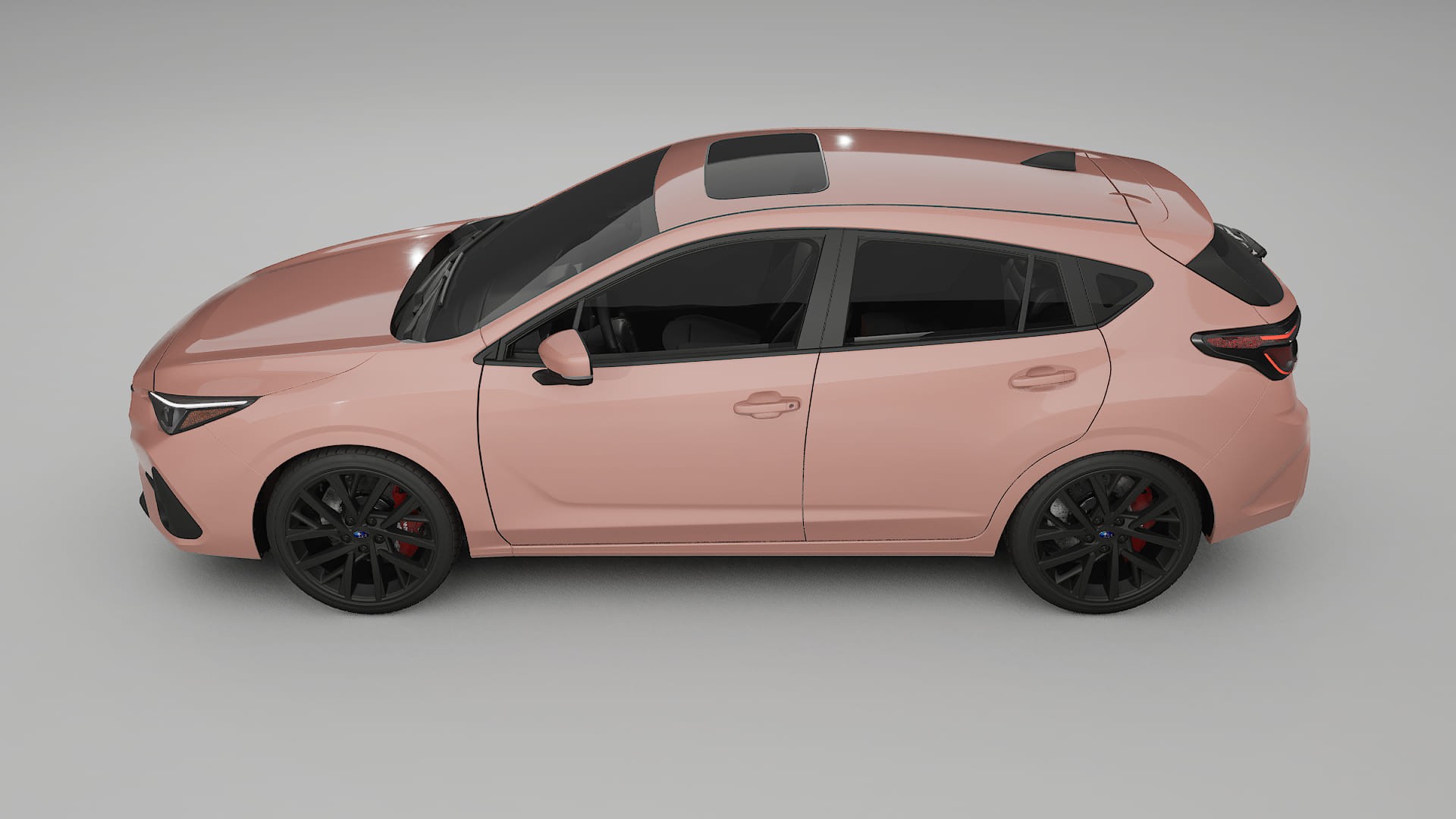 Subaru Impreza GU TPU Lakbeschermingsfolie | BLUSH Kleurveranderende PPF – Volledig Voorgesneden Kit