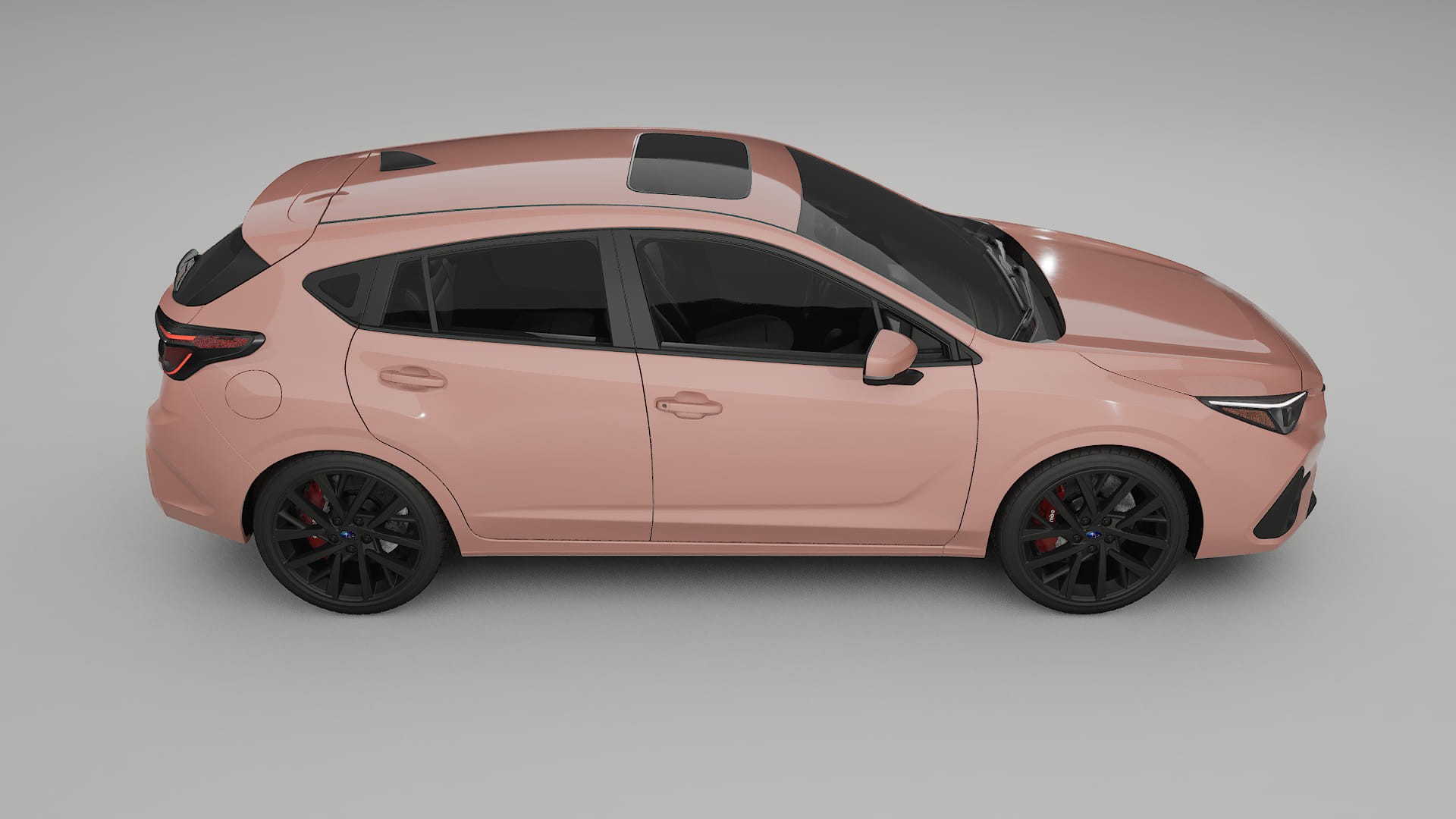 Subaru Impreza GU TPU Lakbeschermingsfolie | BLUSH Kleurveranderende PPF – Volledig Voorgesneden Kit