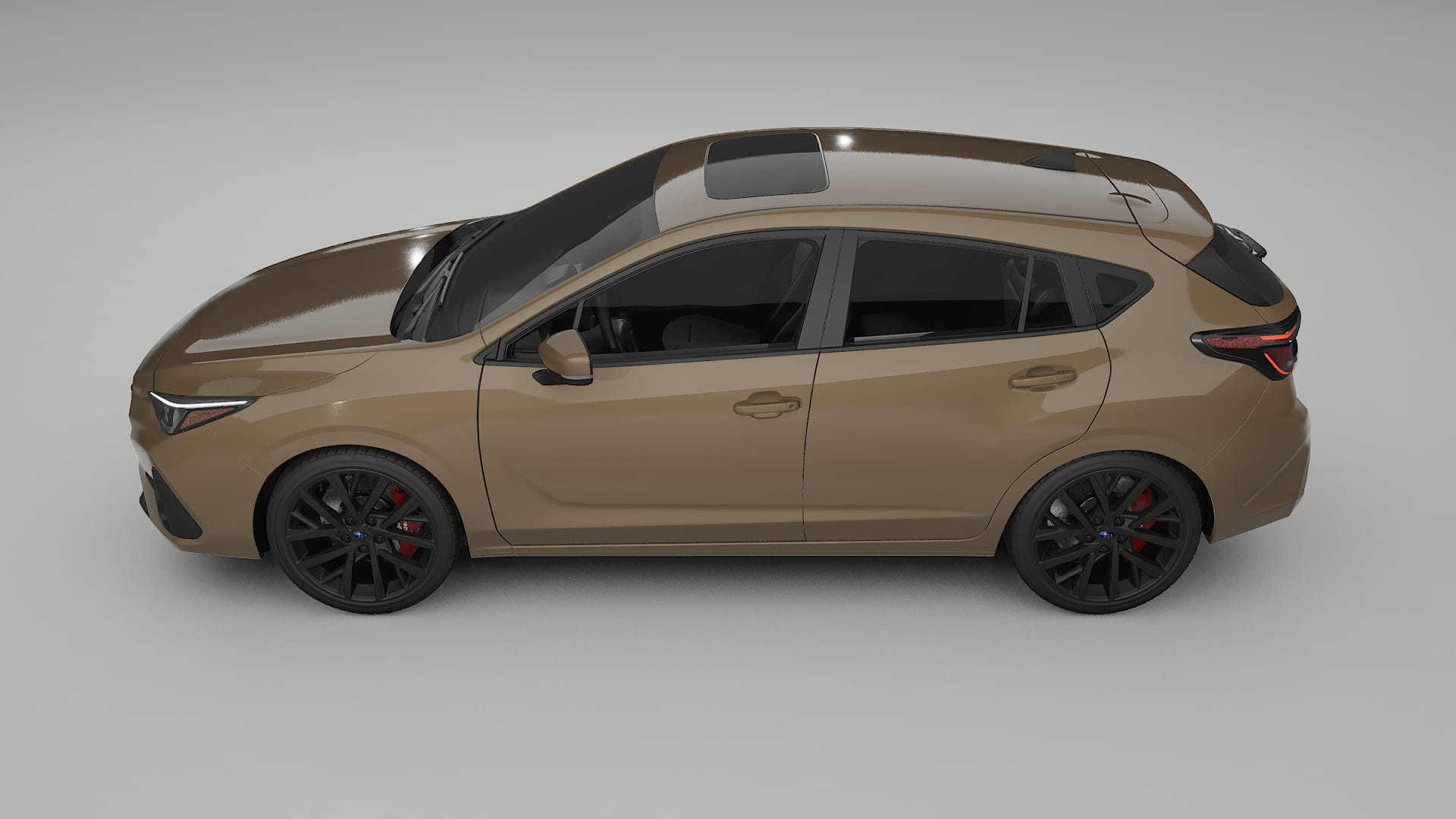 Subaru Impreza GU TPU Lakbeschermingsfolie | SAHARA Kleurveranderende PPF – Volledig Voorgesneden Kit