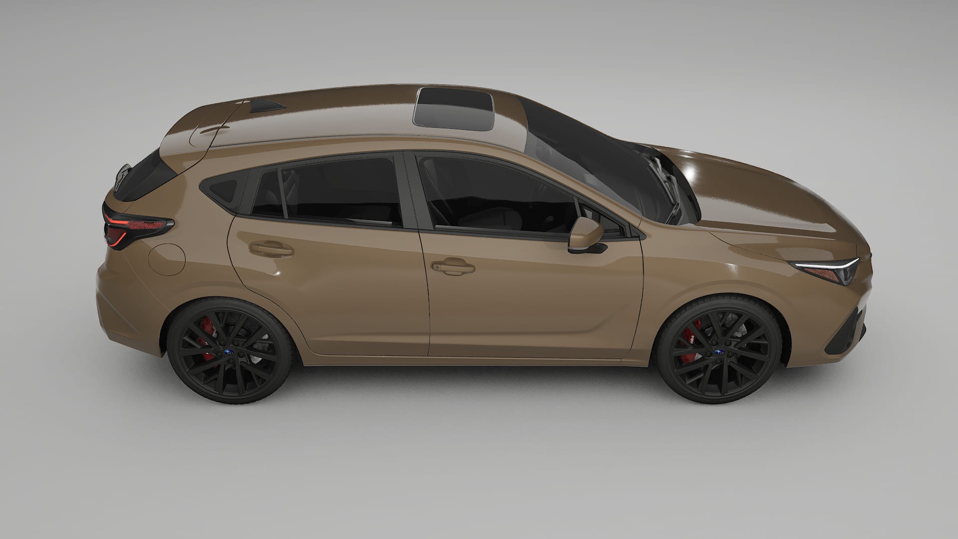 Subaru Impreza GU TPU Lakbeschermingsfolie | SAHARA Kleurveranderende PPF – Volledig Voorgesneden Kit