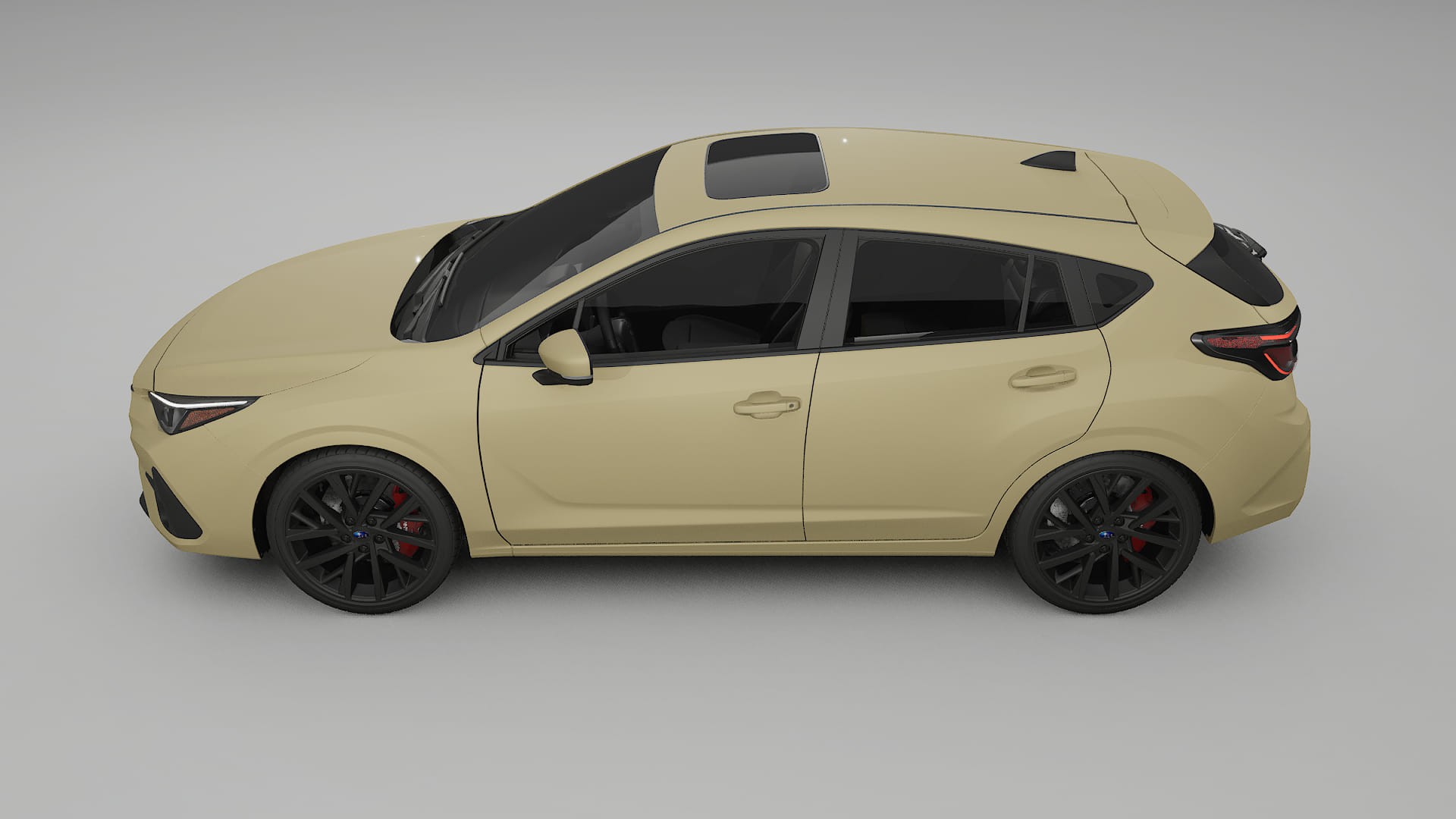 Subaru Impreza GU TPU Lakbeschermingsfolie | SAND Kleurveranderende PPF – Volledig Voorgesneden Kit