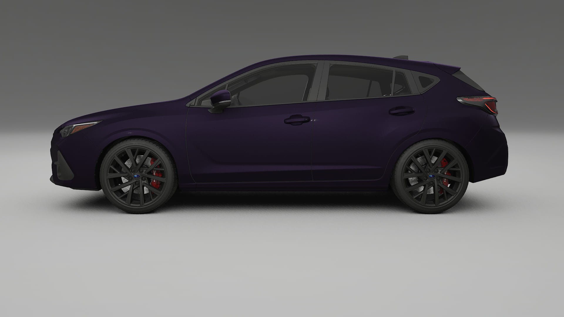 Subaru Impreza GU TPU Lakbeschermingsfolie | VIOLET Kleurveranderende PPF – Volledig Voorgesneden Kit