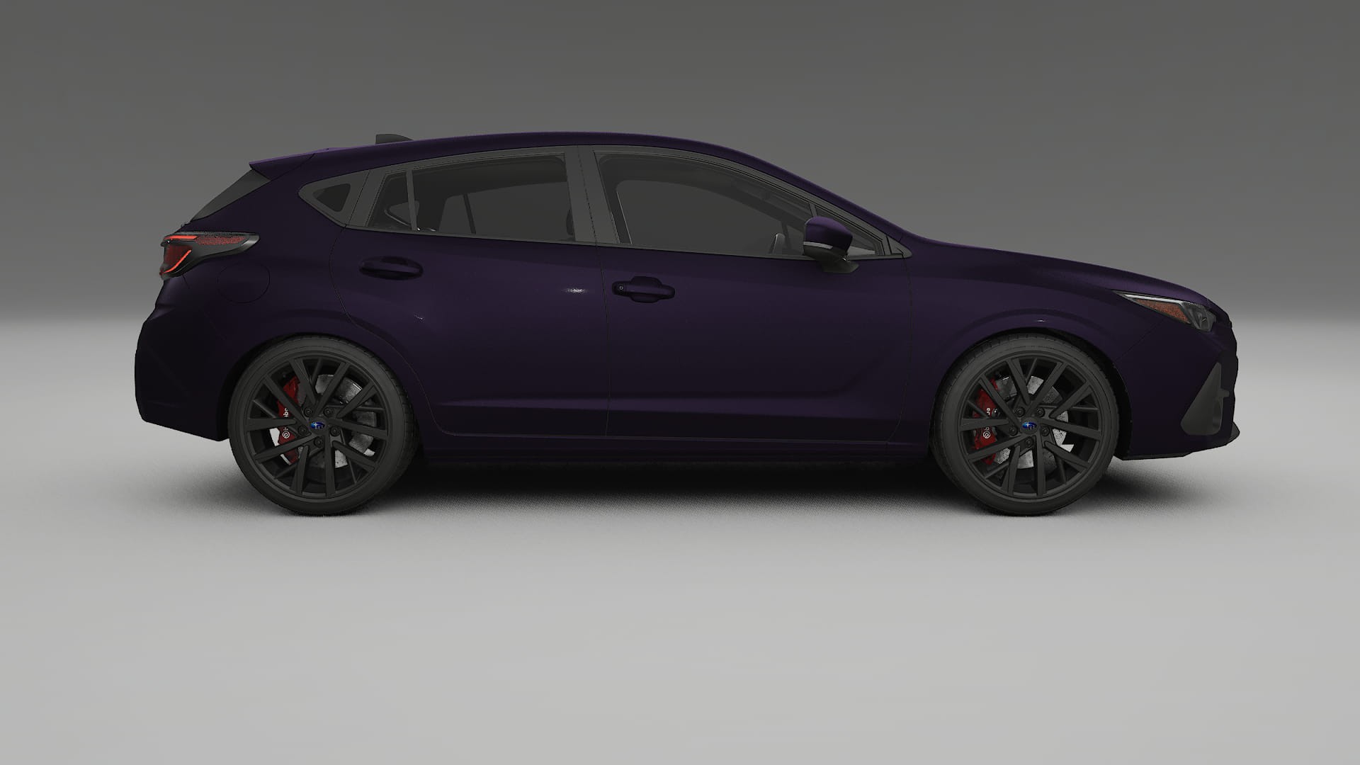 Subaru Impreza GU TPU Lakbeschermingsfolie | VIOLET Kleurveranderende PPF – Volledig Voorgesneden Kit
