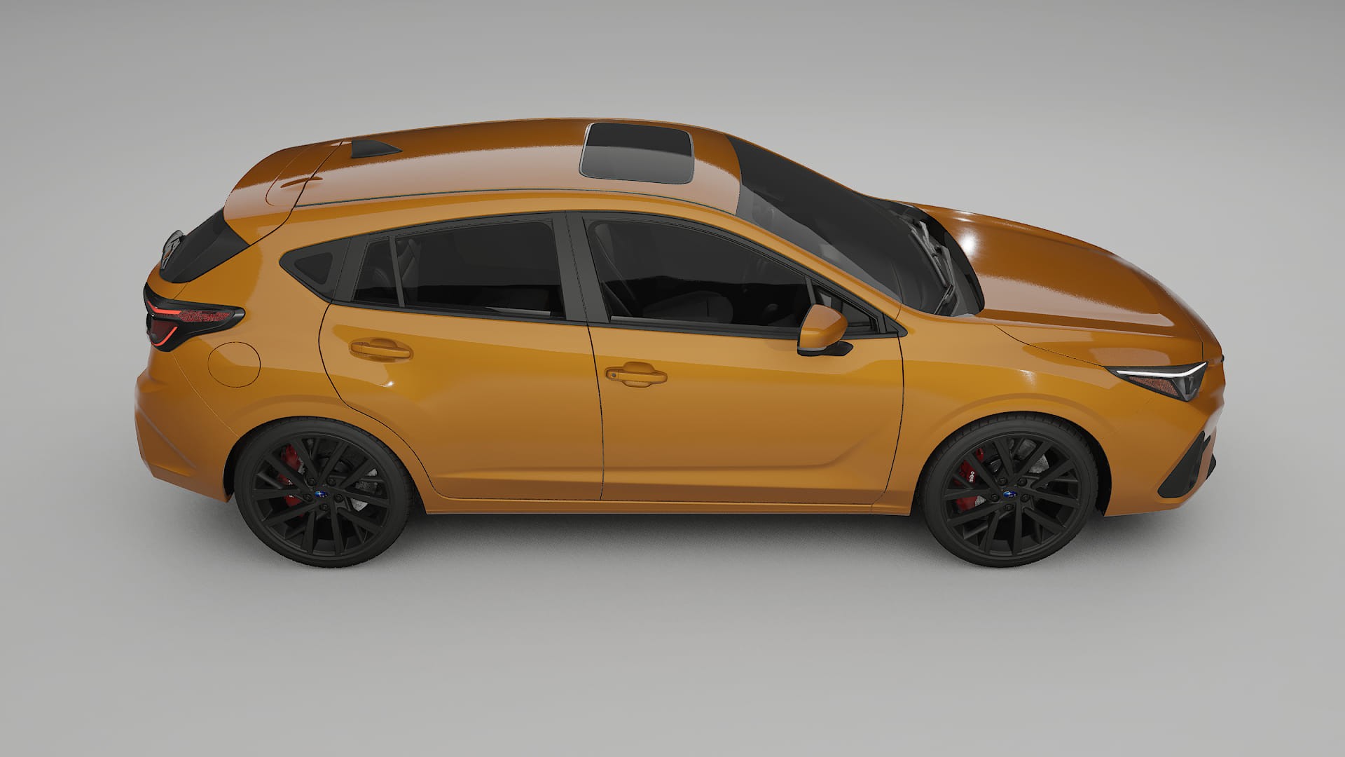 Subaru Impreza GU TPU Lakbeschermingsfolie | DAISY Kleurveranderende PPF – Volledig Voorgesneden Kit