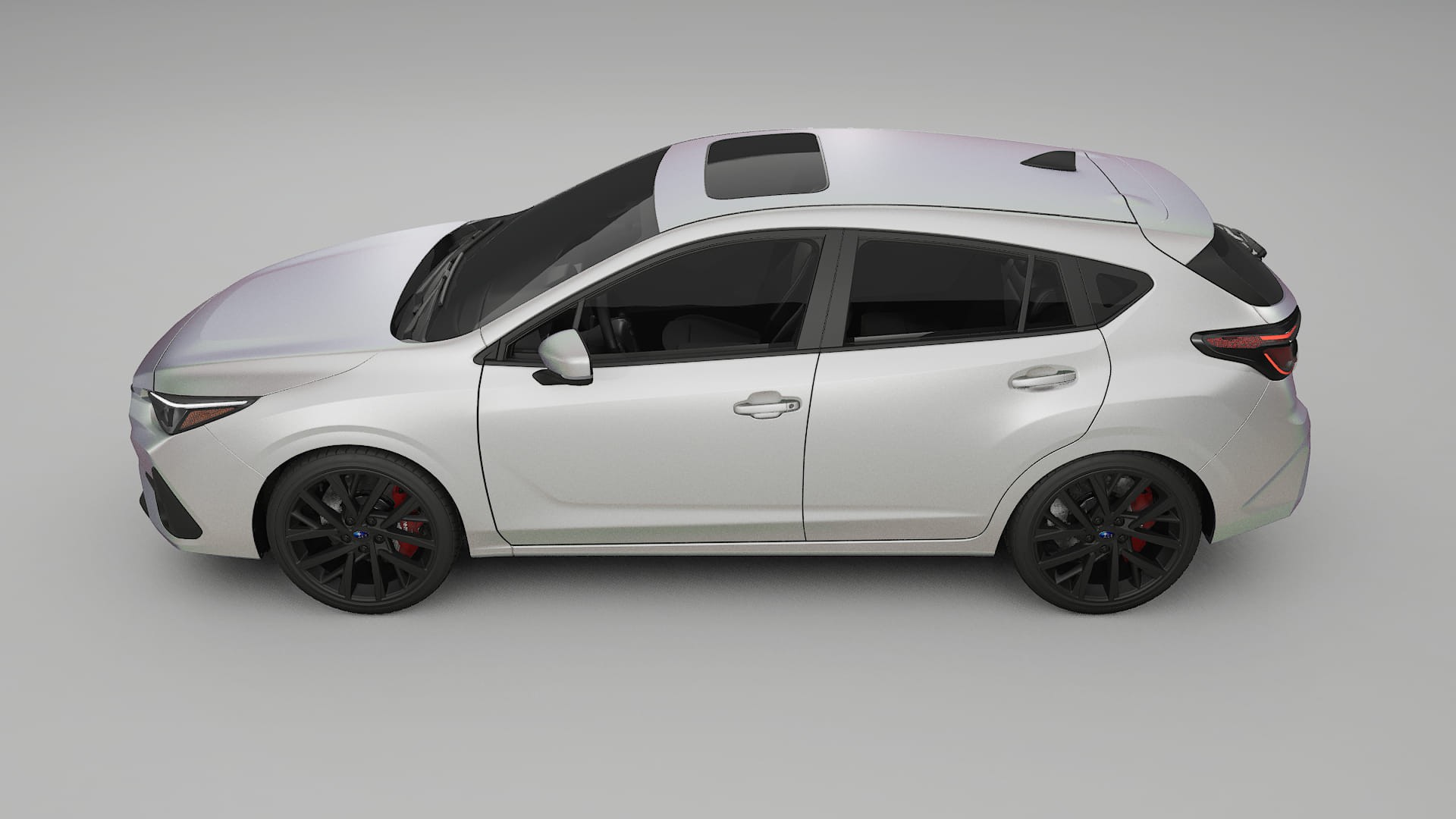 Subaru Impreza GU TPU Lakbeschermingsfolie | NEBULA Kleurveranderende PPF – Volledig Voorgesneden Kit