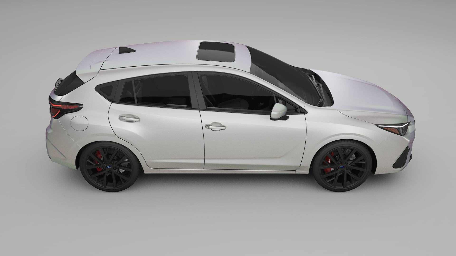 Subaru Impreza GU TPU Lakbeschermingsfolie | NEBULA Kleurveranderende PPF – Volledig Voorgesneden Kit