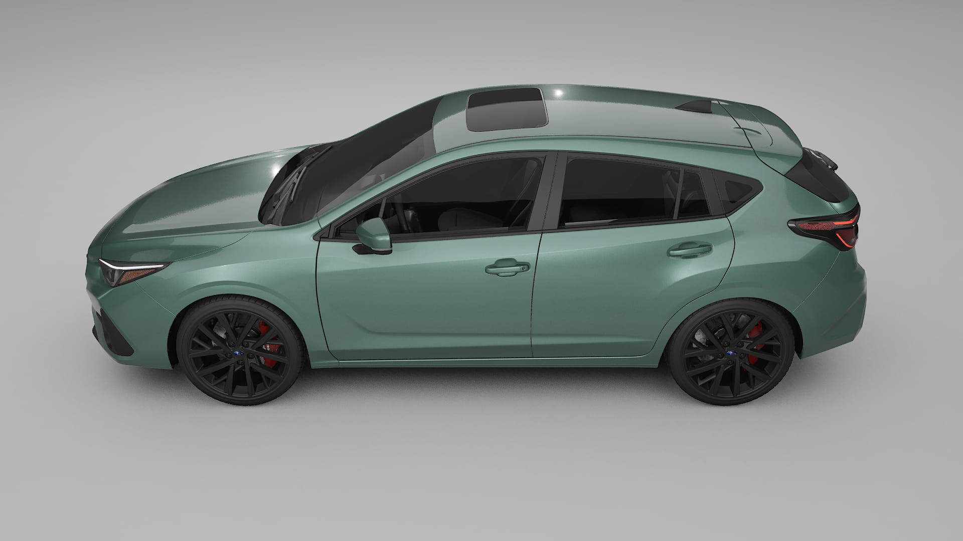 Subaru Impreza GU TPU Lakbeschermingsfolie | EVERGREEN Kleurveranderende PPF – Volledig Voorgesneden Kit