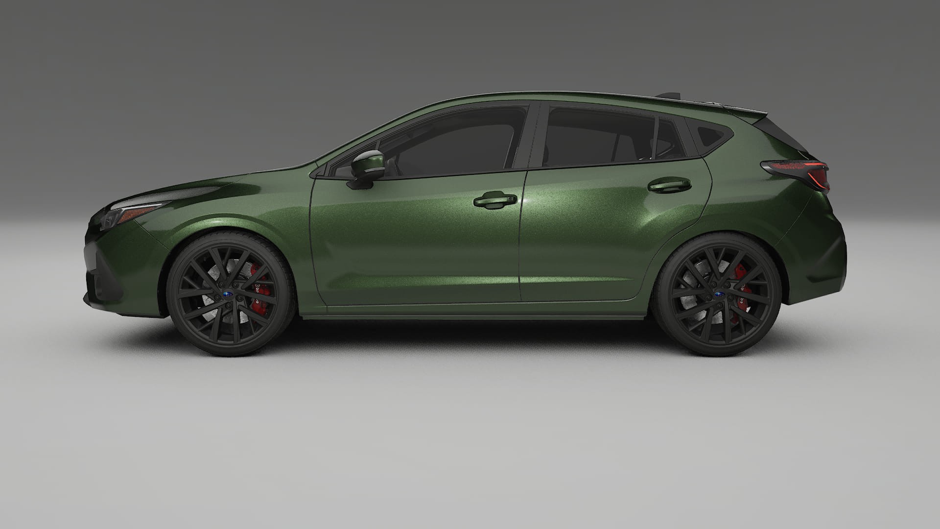 Subaru Impreza GU TPU Lakbeschermingsfolie | LAGOON Kleurveranderende PPF – Volledig Voorgesneden Kit