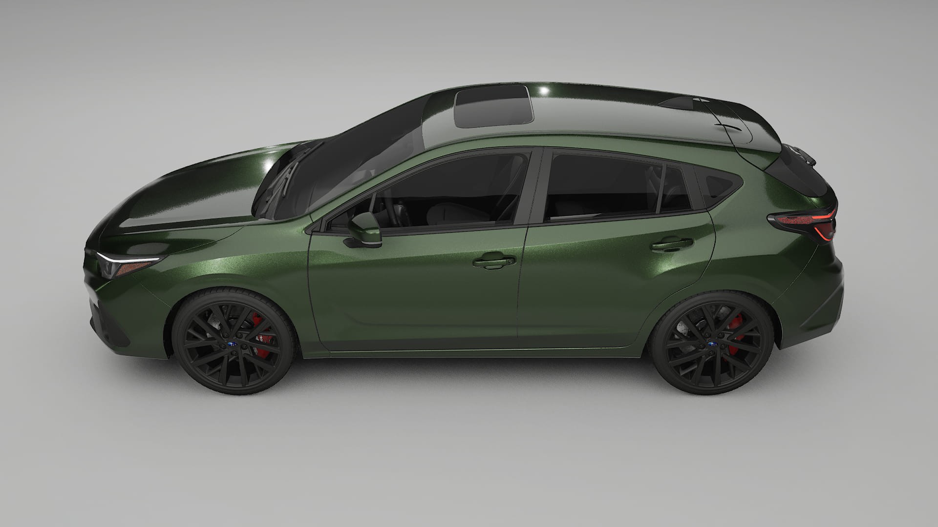 Subaru Impreza GU TPU Lakbeschermingsfolie | LAGOON Kleurveranderende PPF – Volledig Voorgesneden Kit
