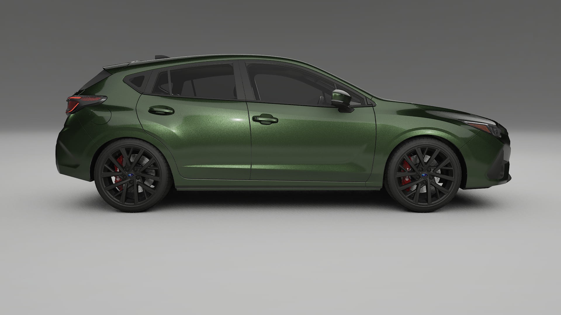 Subaru Impreza GU TPU Lakbeschermingsfolie | LAGOON Kleurveranderende PPF – Volledig Voorgesneden Kit