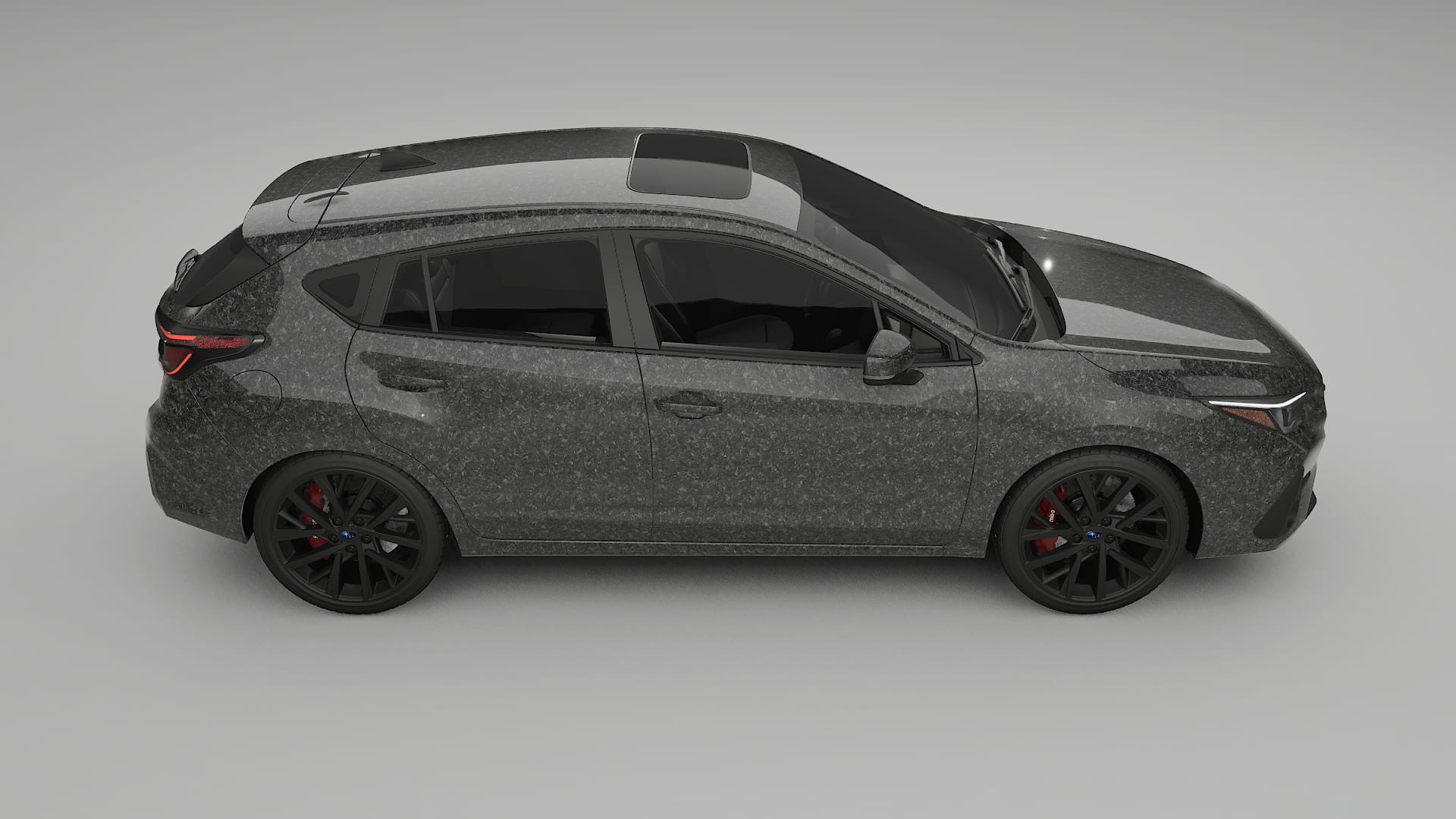 Subaru Impreza GU TPU Lakbeschermingsfolie | FORGED S Kleurveranderende PPF – Volledig Voorgesneden Kit