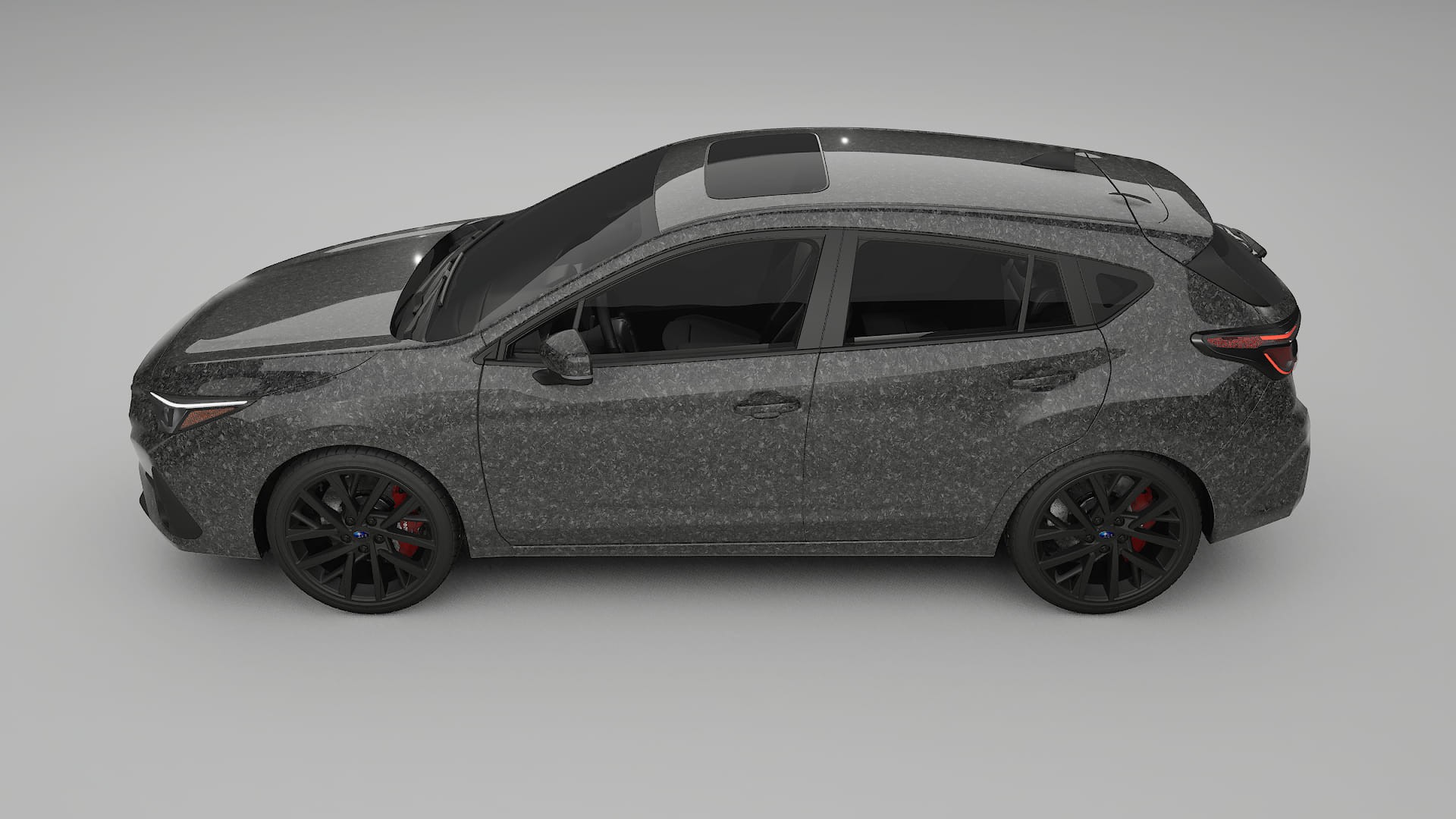 Subaru Impreza GU TPU Lakbeschermingsfolie | FORGED S Kleurveranderende PPF – Volledig Voorgesneden Kit