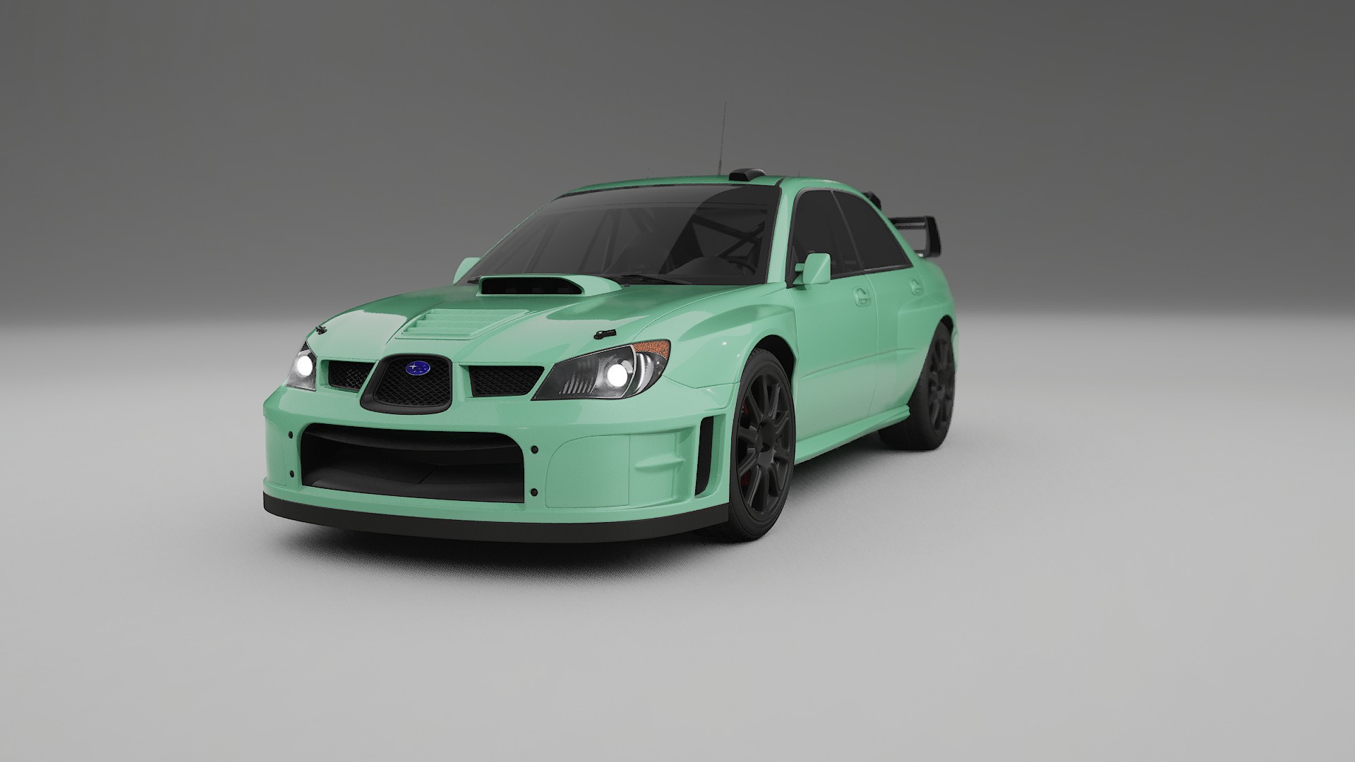 Subaru Impreza WRC GD TPU Lakbeschermingsfolie | DUSTY Kleurveranderende PPF – Volledig Voorgesneden Kit