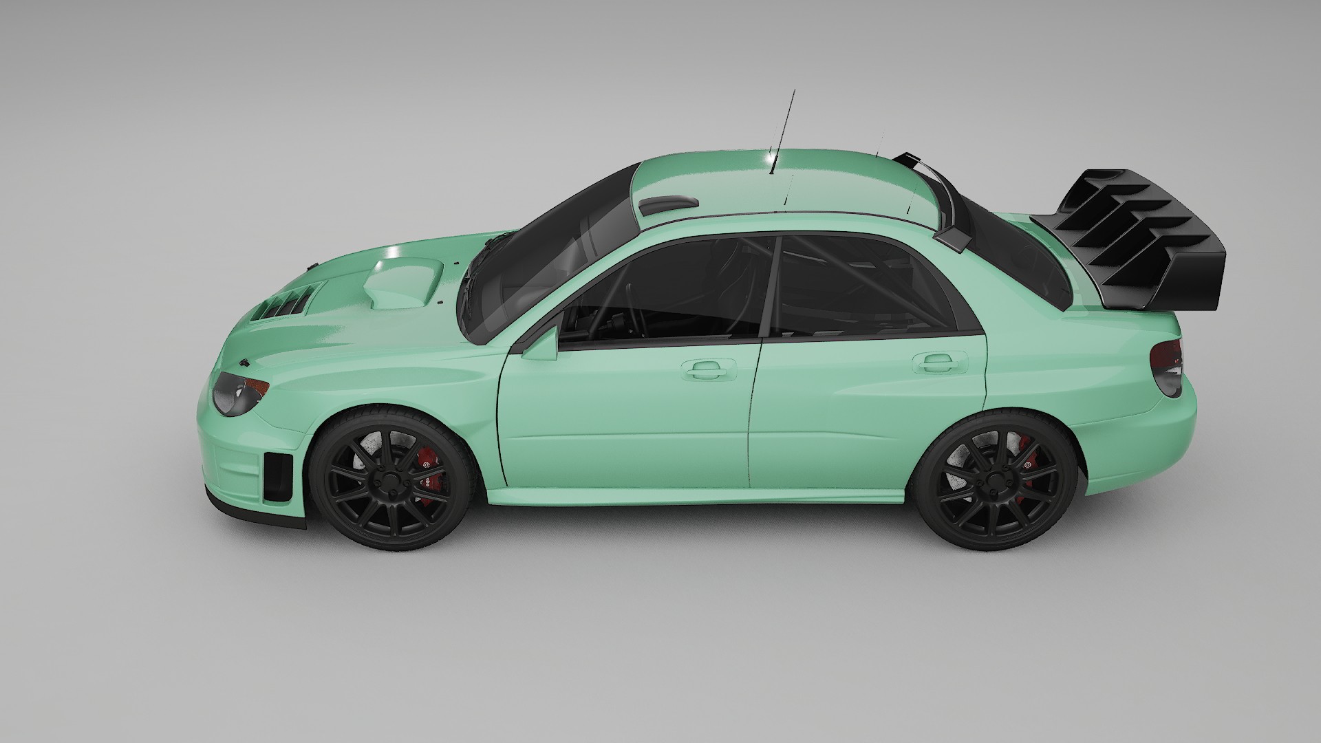 Subaru Impreza WRC GD TPU Lakbeschermingsfolie | DUSTY Kleurveranderende PPF – Volledig Voorgesneden Kit