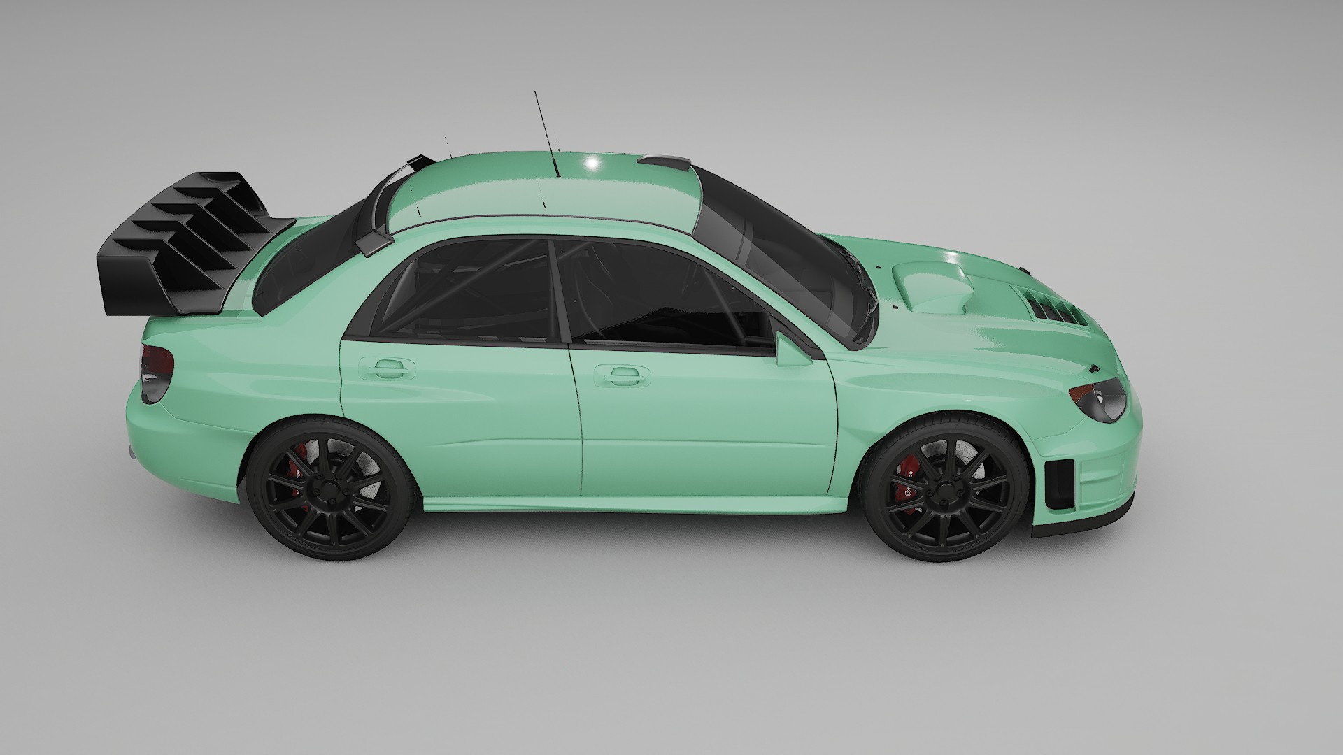 Subaru Impreza WRC GD TPU Lakbeschermingsfolie | DUSTY Kleurveranderende PPF – Volledig Voorgesneden Kit