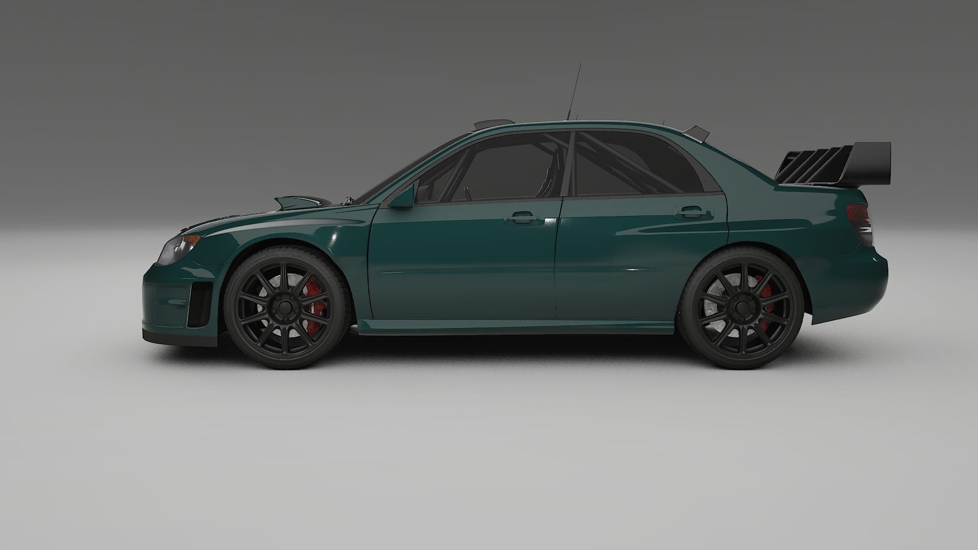 Subaru Impreza WRC GD TPU Lakbeschermingsfolie | INFERNO Kleurveranderende PPF – Volledig Voorgesneden Kit