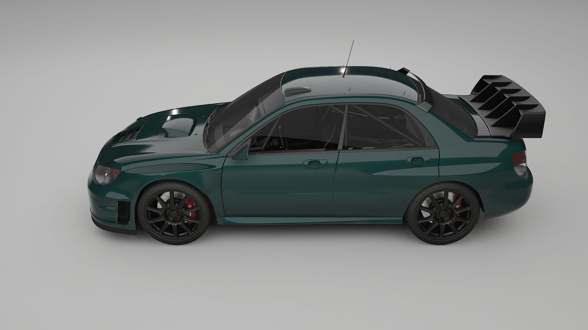 Subaru Impreza WRC GD TPU Lakbeschermingsfolie | INFERNO Kleurveranderende PPF – Volledig Voorgesneden Kit