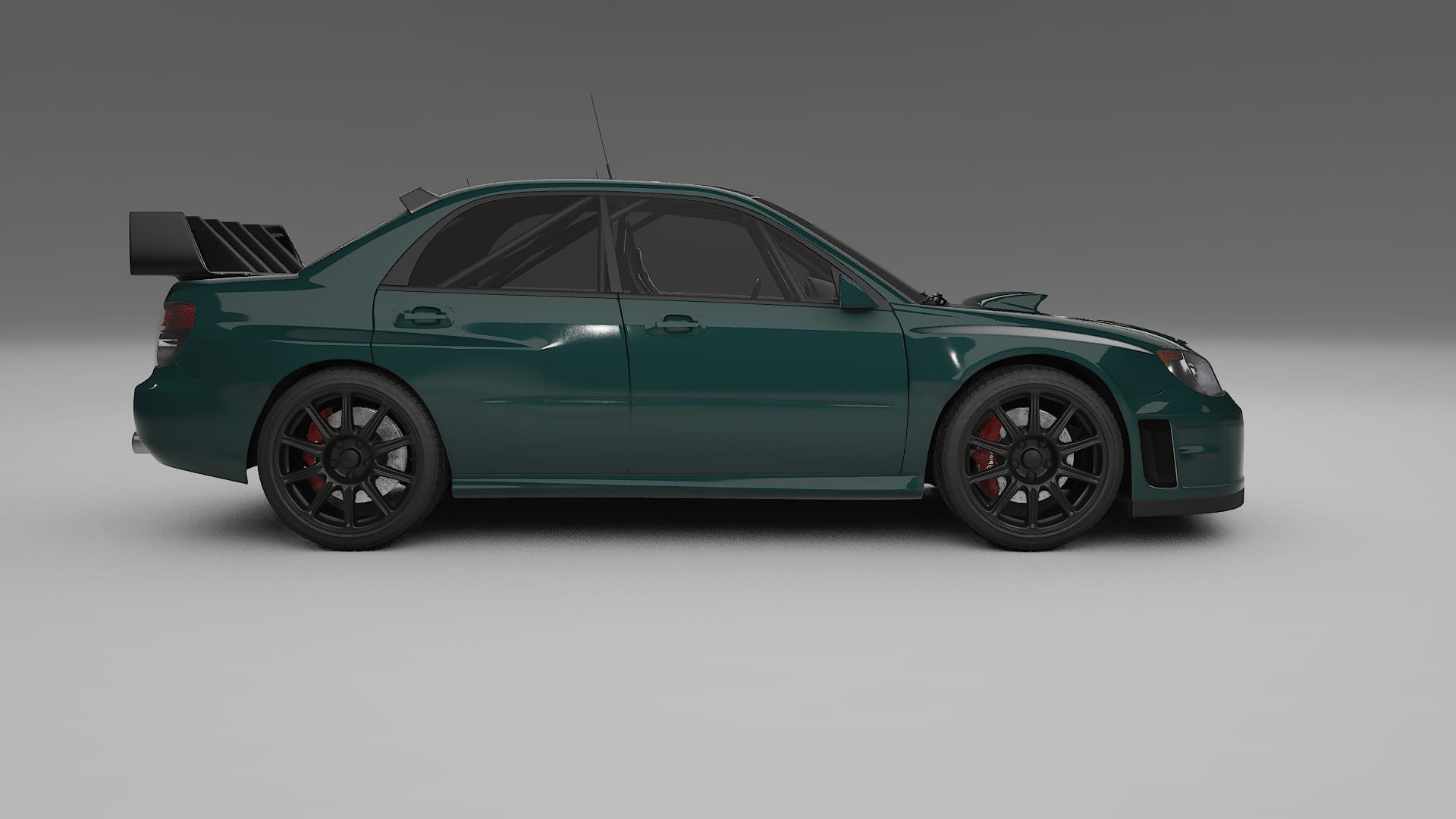 Subaru Impreza WRC GD TPU Lakbeschermingsfolie | INFERNO Kleurveranderende PPF – Volledig Voorgesneden Kit