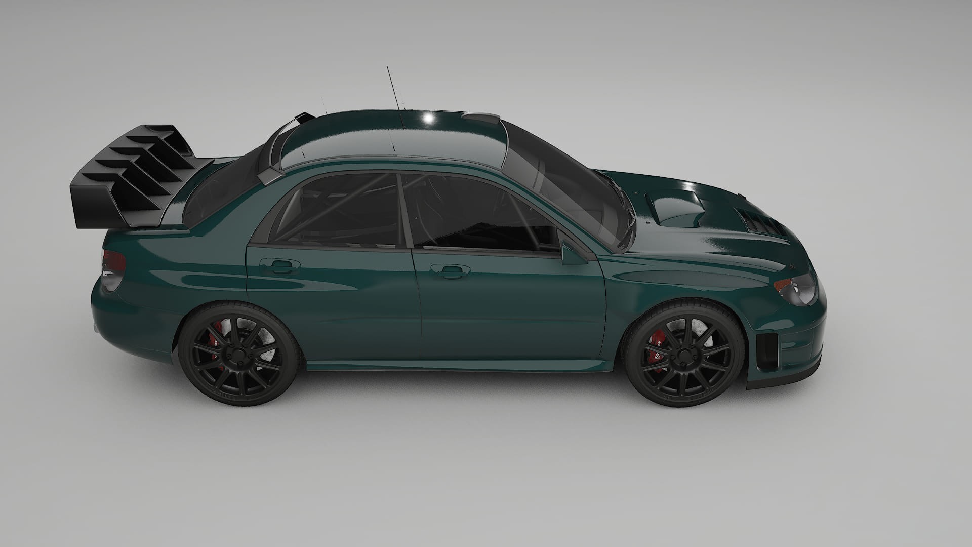 Subaru Impreza WRC GD TPU Lakbeschermingsfolie | INFERNO Kleurveranderende PPF – Volledig Voorgesneden Kit
