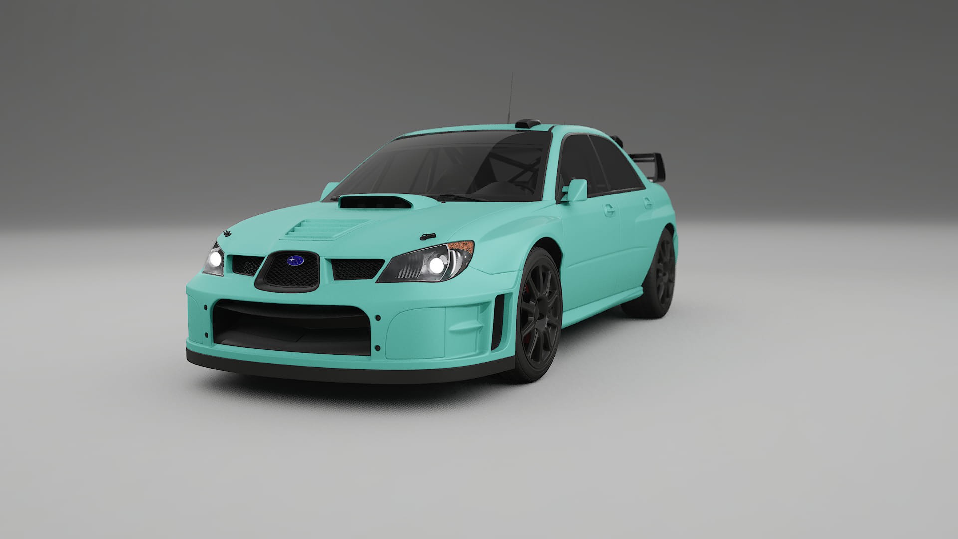 Subaru Impreza WRC GD TPU Lakbeschermingsfolie | FROST Kleurveranderende PPF – Volledig Voorgesneden Kit