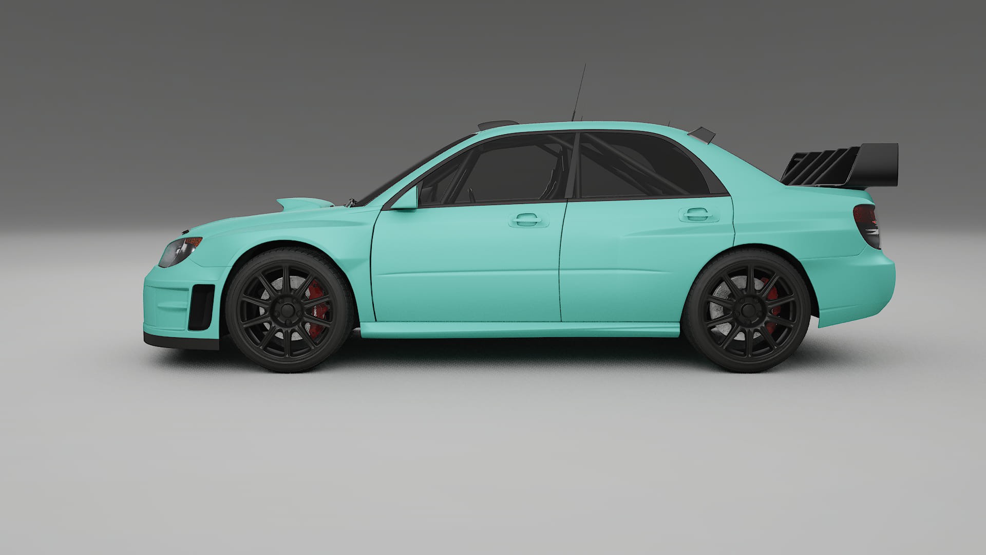 Subaru Impreza WRC GD TPU Lakbeschermingsfolie | FROST Kleurveranderende PPF – Volledig Voorgesneden Kit