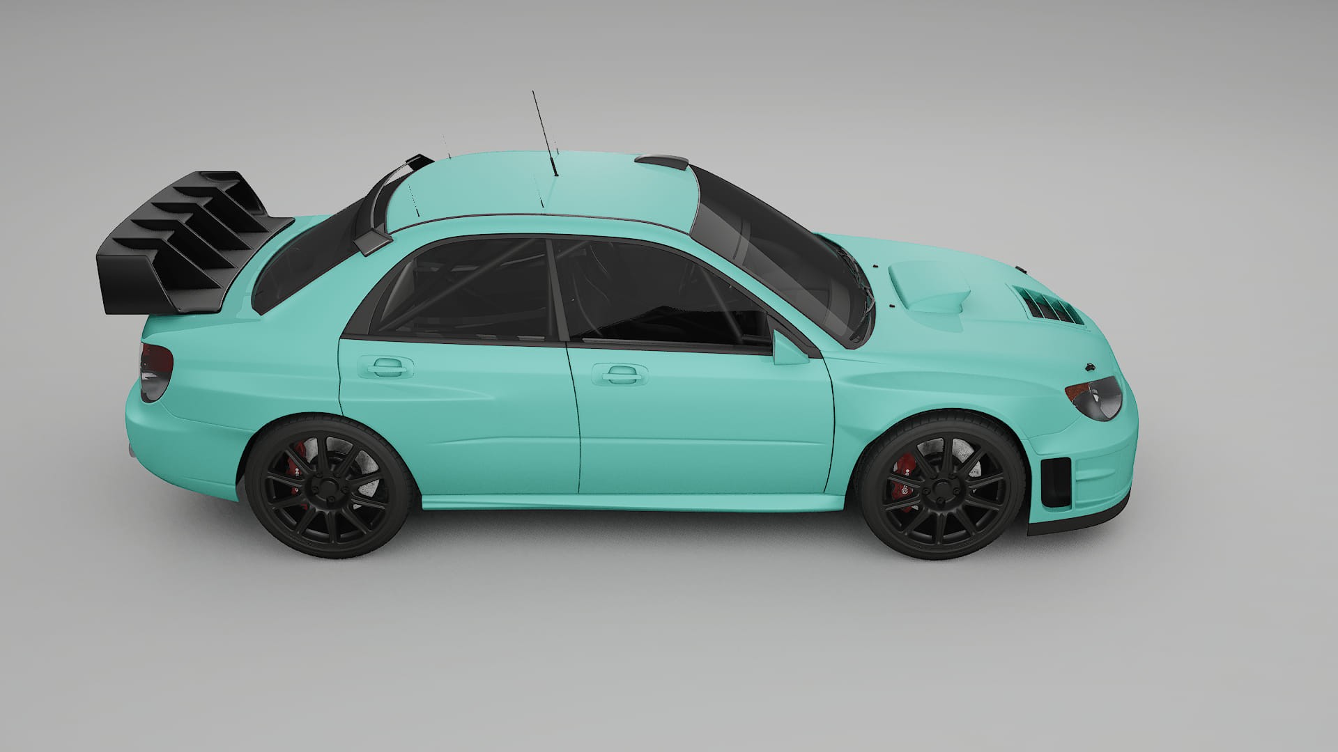 Subaru Impreza WRC GD TPU Lakbeschermingsfolie | FROST Kleurveranderende PPF – Volledig Voorgesneden Kit