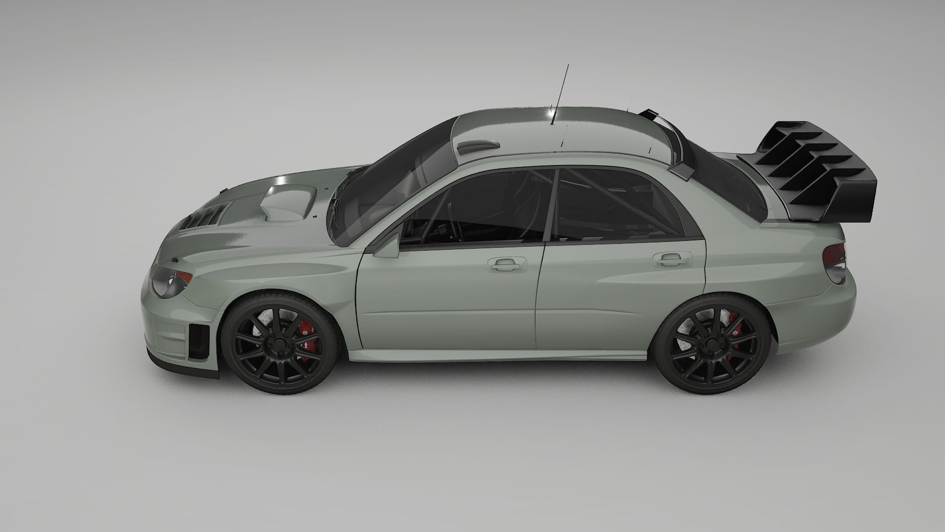 Subaru Impreza WRC GD TPU Lakbeschermingsfolie | SLATE Kleurveranderende PPF – Volledig Voorgesneden Kit