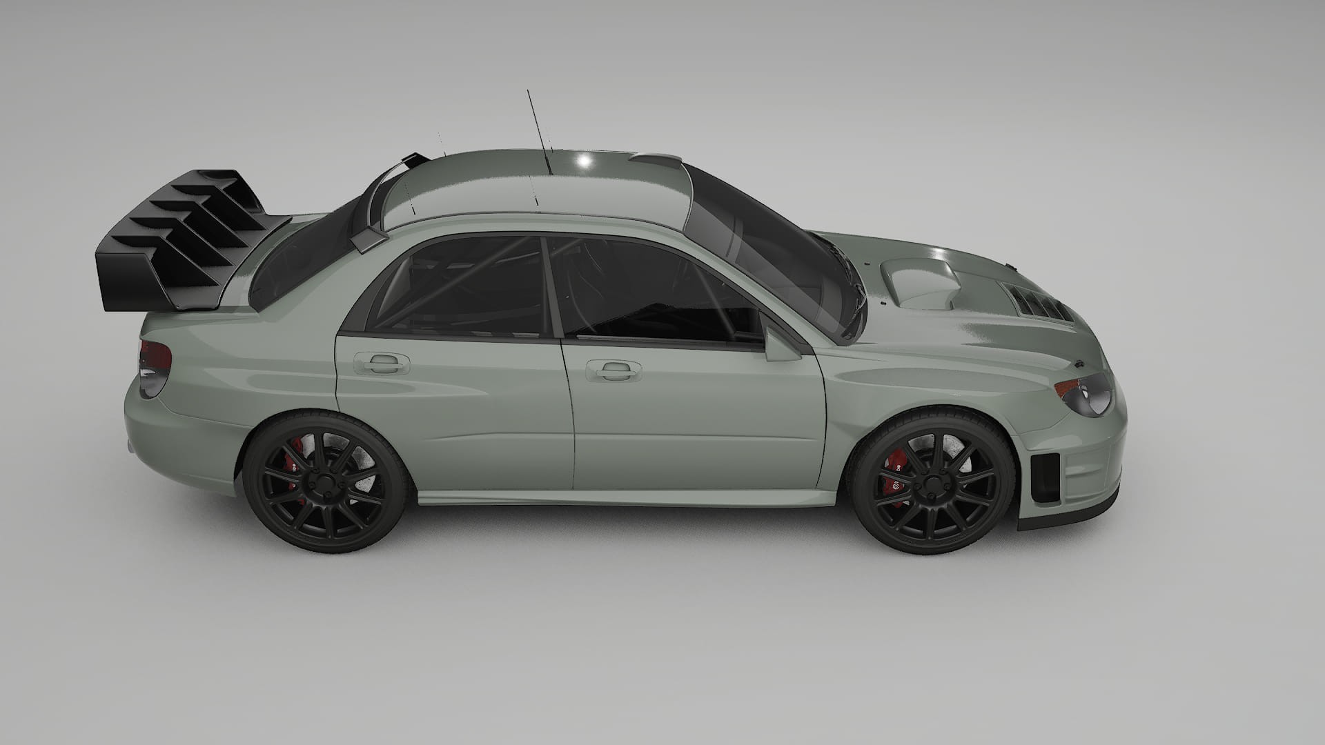 Subaru Impreza WRC GD TPU Lakbeschermingsfolie | SLATE Kleurveranderende PPF – Volledig Voorgesneden Kit