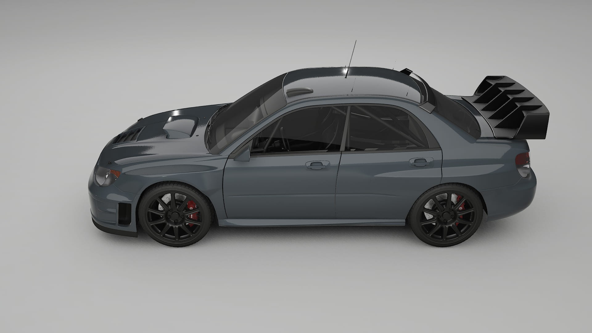 Subaru Impreza WRC GD TPU Lakbeschermingsfolie | GRANITE Kleurveranderende PPF – Volledig Voorgesneden Kit