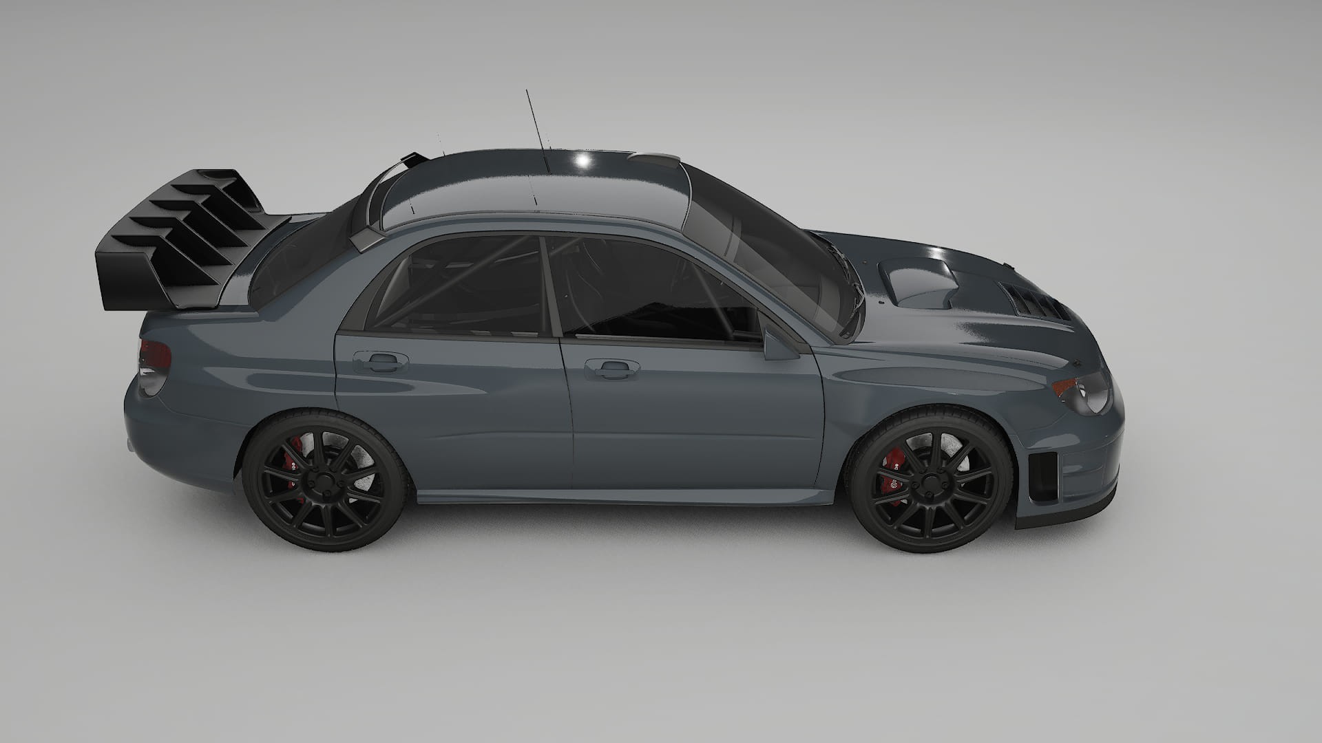 Subaru Impreza WRC GD TPU Lakbeschermingsfolie | GRANITE Kleurveranderende PPF – Volledig Voorgesneden Kit