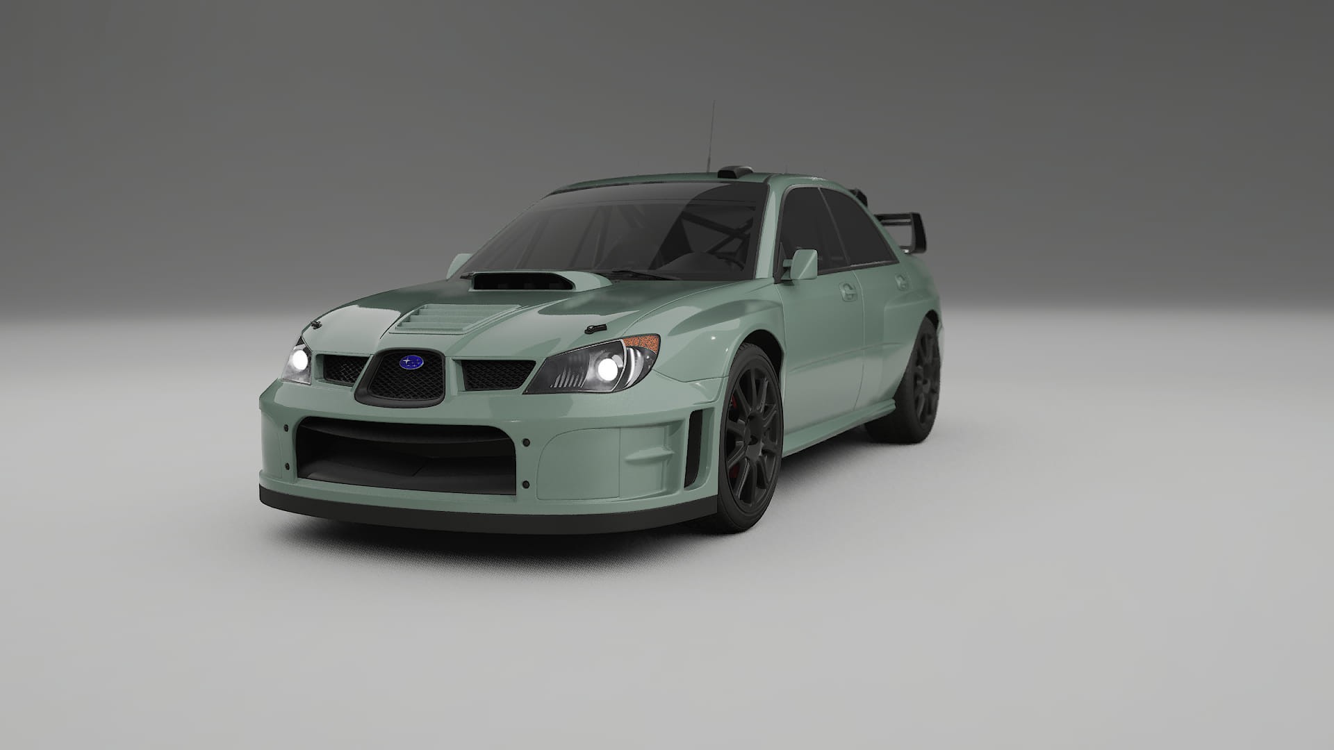 Subaru Impreza WRC GD TPU Lakbeschermingsfolie | CINDER Kleurveranderende PPF – Volledig Voorgesneden Kit