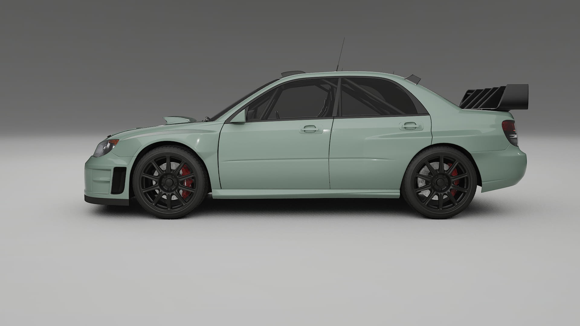 Subaru Impreza WRC GD TPU Lakbeschermingsfolie | CINDER Kleurveranderende PPF – Volledig Voorgesneden Kit