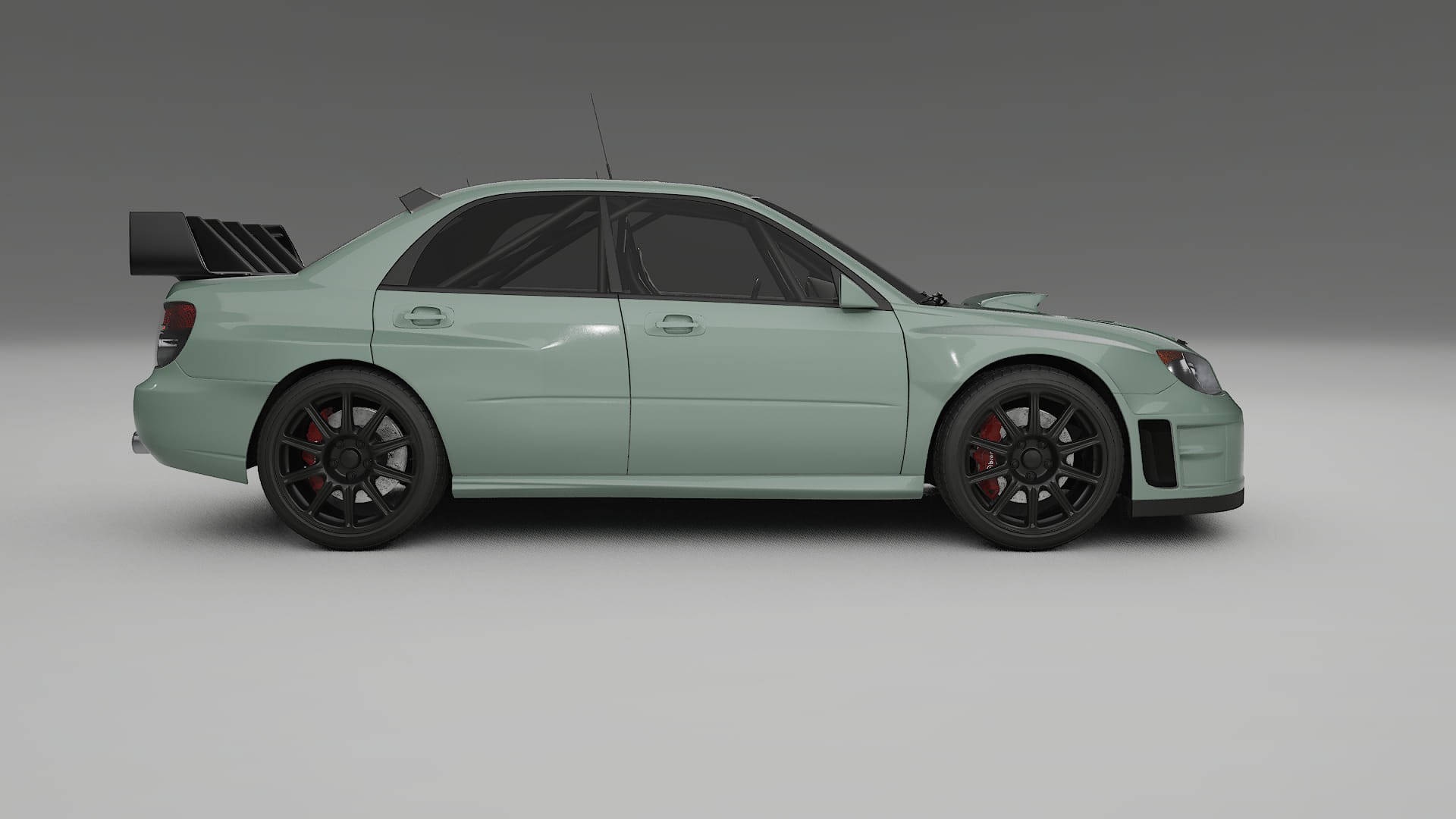 Subaru Impreza WRC GD TPU Lakbeschermingsfolie | CINDER Kleurveranderende PPF – Volledig Voorgesneden Kit