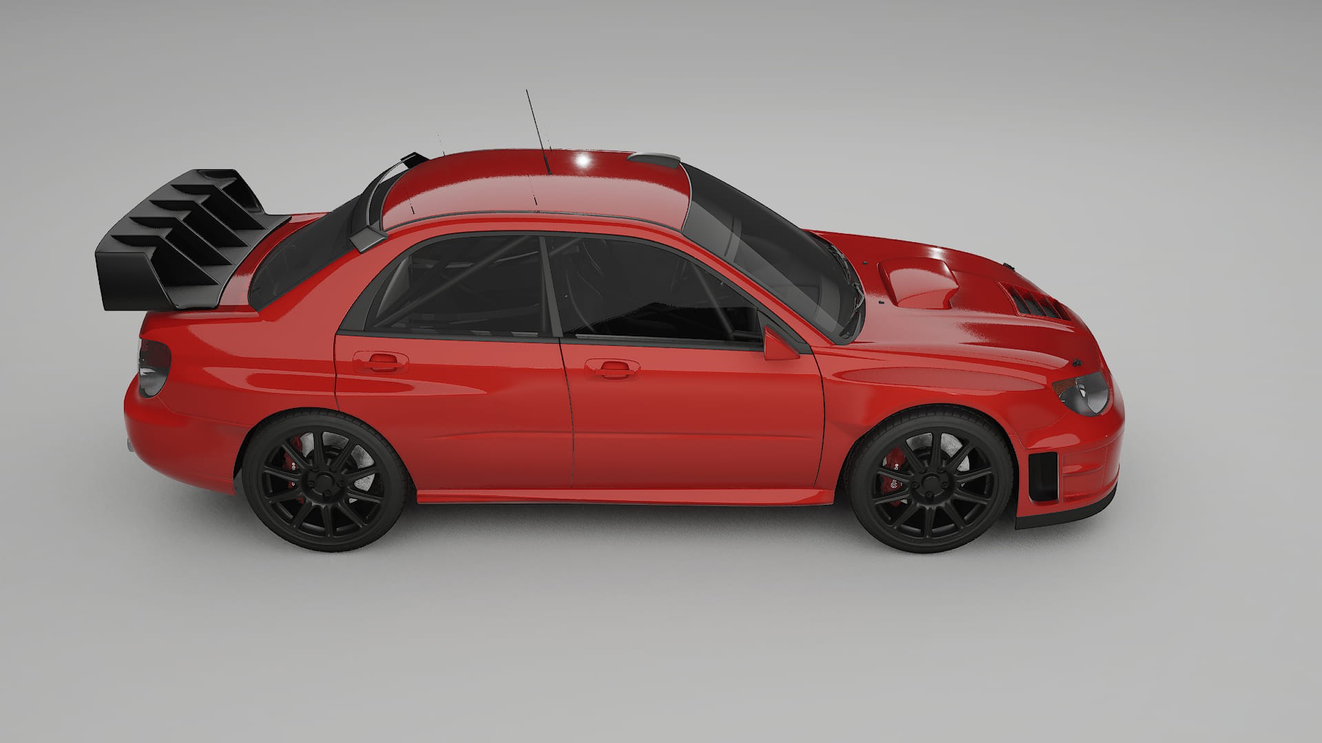 Subaru Impreza WRC GD TPU Lakbeschermingsfolie | BLAZE Kleurveranderende PPF – Volledig Voorgesneden Kit