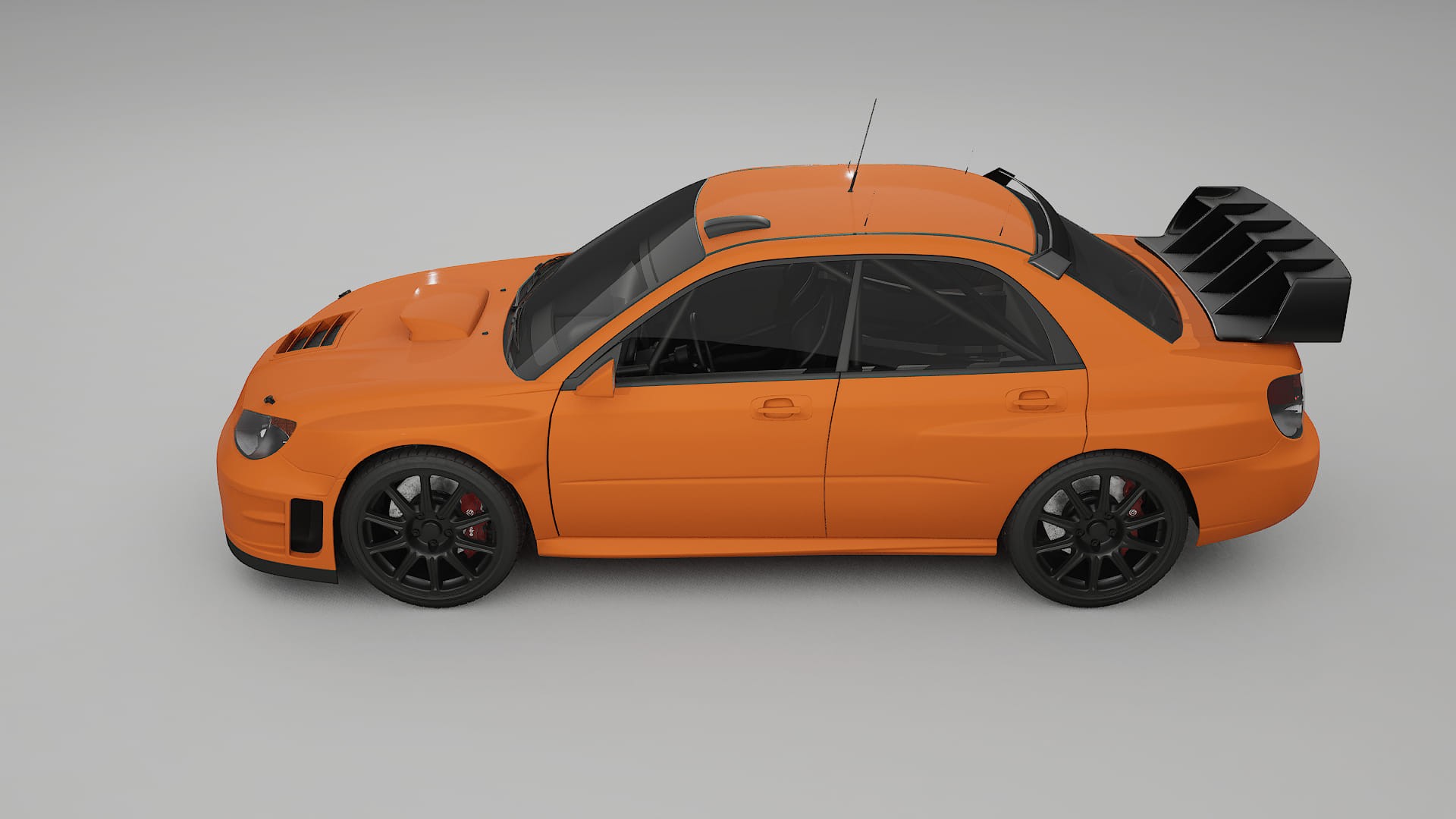 Subaru Impreza WRC GD TPU Lakbeschermingsfolie | ROCKET Kleurveranderende PPF – Volledig Voorgesneden Kit