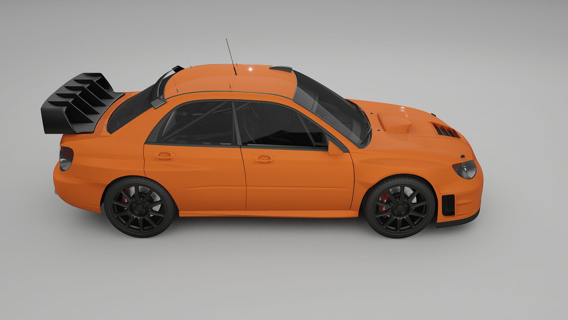 Subaru Impreza WRC GD TPU Lakbeschermingsfolie | ROCKET Kleurveranderende PPF – Volledig Voorgesneden Kit