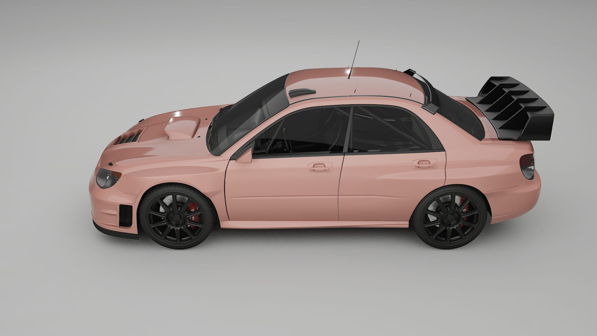 Subaru Impreza WRC GD TPU Lakbeschermingsfolie | BLUSH Kleurveranderende PPF – Volledig Voorgesneden Kit