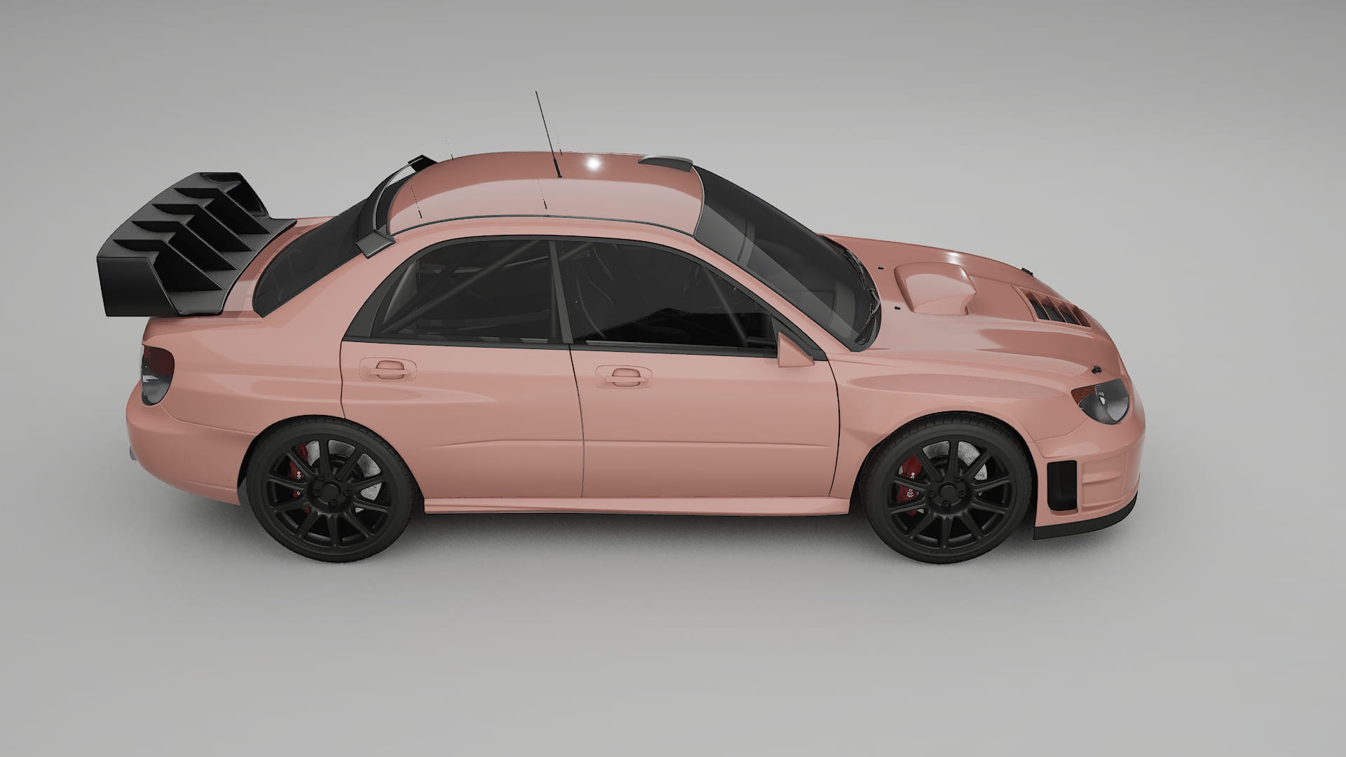 Subaru Impreza WRC GD TPU Lakbeschermingsfolie | BLUSH Kleurveranderende PPF – Volledig Voorgesneden Kit