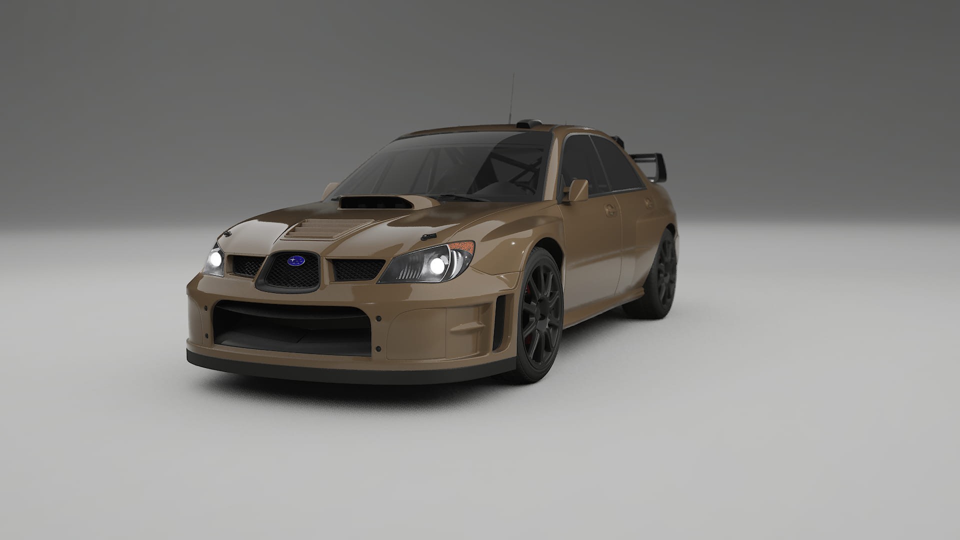 Subaru Impreza WRC GD TPU Lakbeschermingsfolie | SAHARA Kleurveranderende PPF – Volledig Voorgesneden Kit