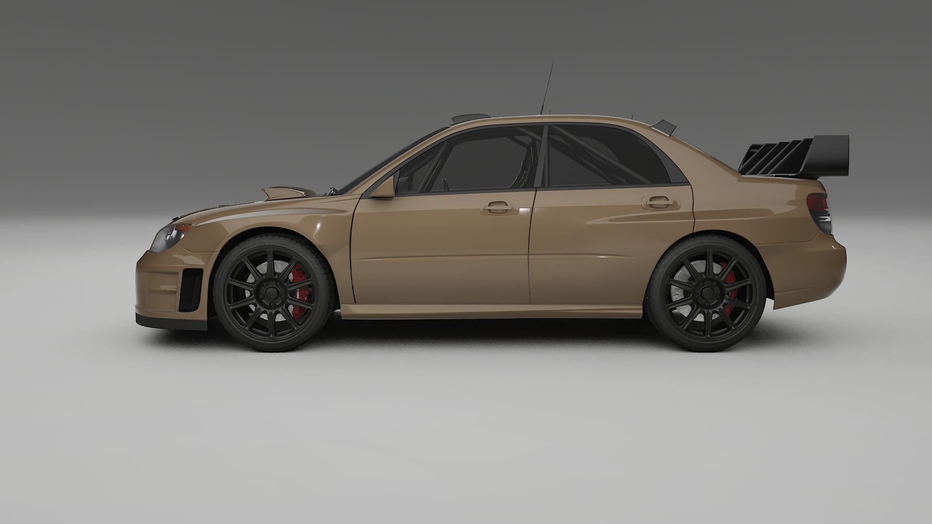 Subaru Impreza WRC GD TPU Lakbeschermingsfolie | SAHARA Kleurveranderende PPF – Volledig Voorgesneden Kit